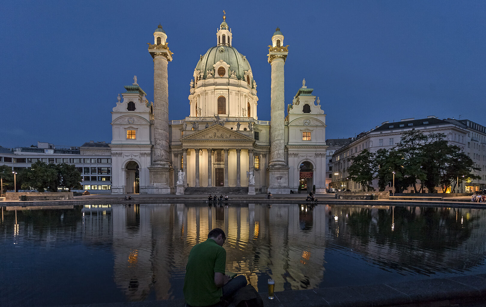 Karlskirche, Wien.