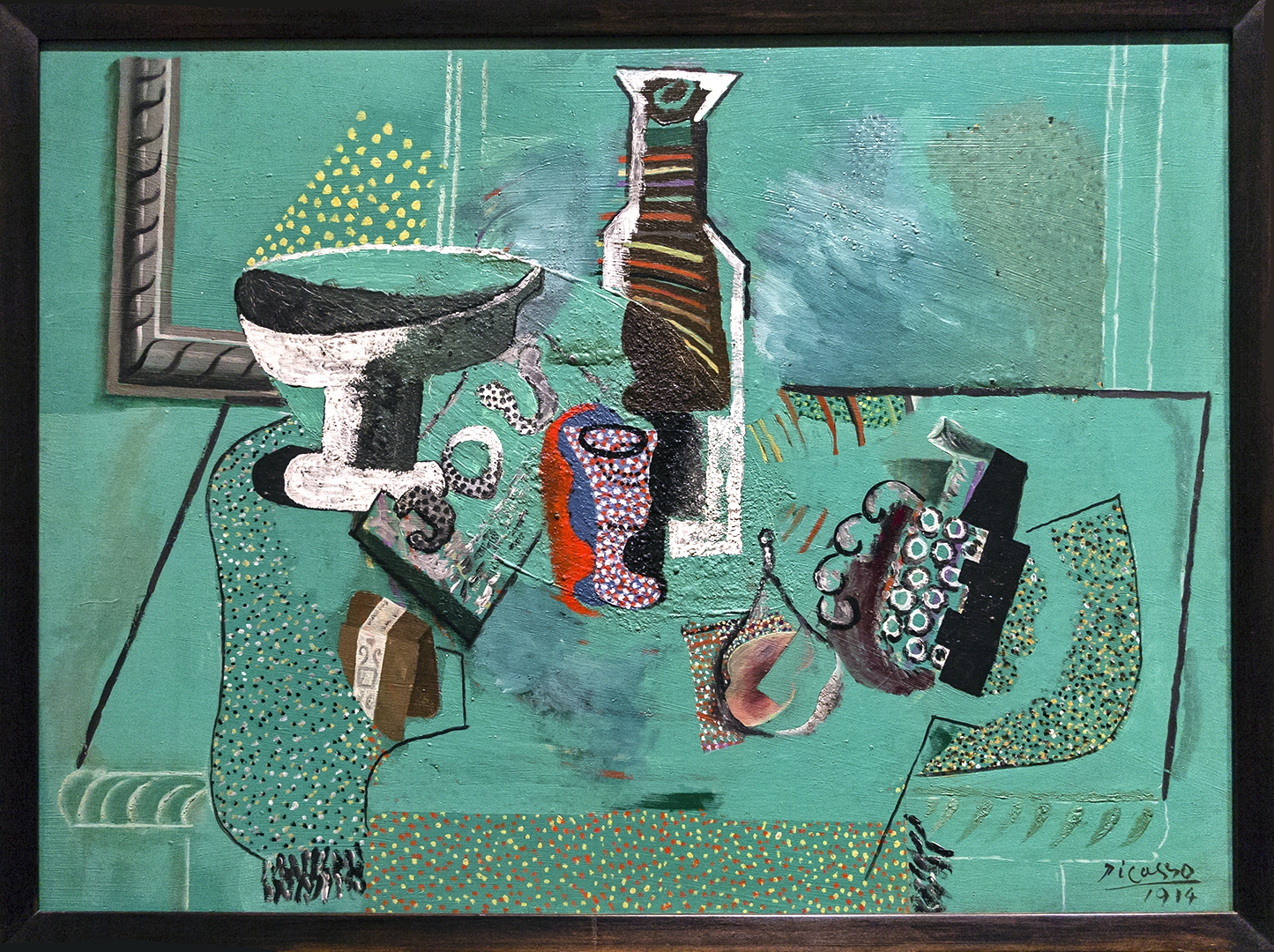 Pablo Picasso, 1881-1973, Green Still Life (1914).