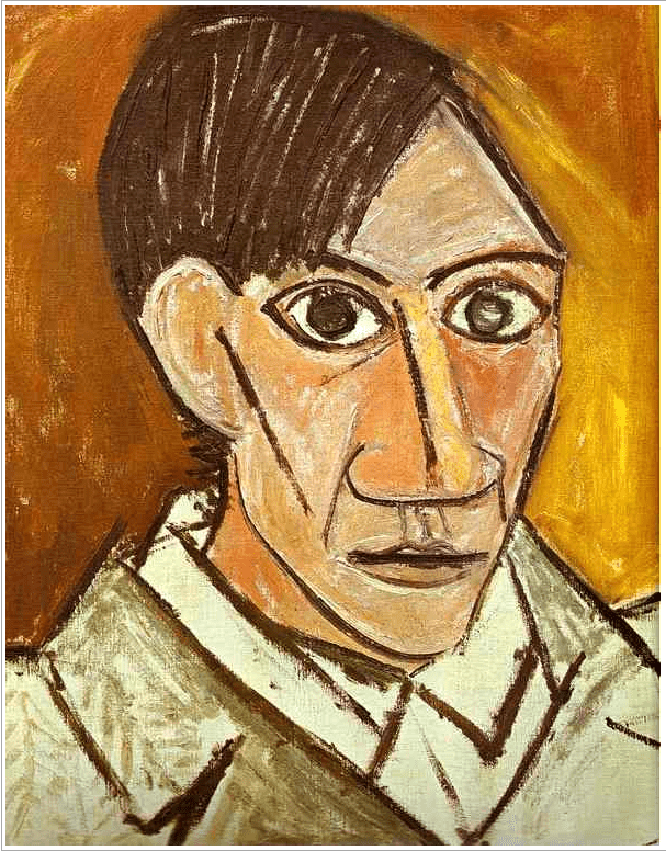 Pablo Picasso, Selbstportrait, 1907.