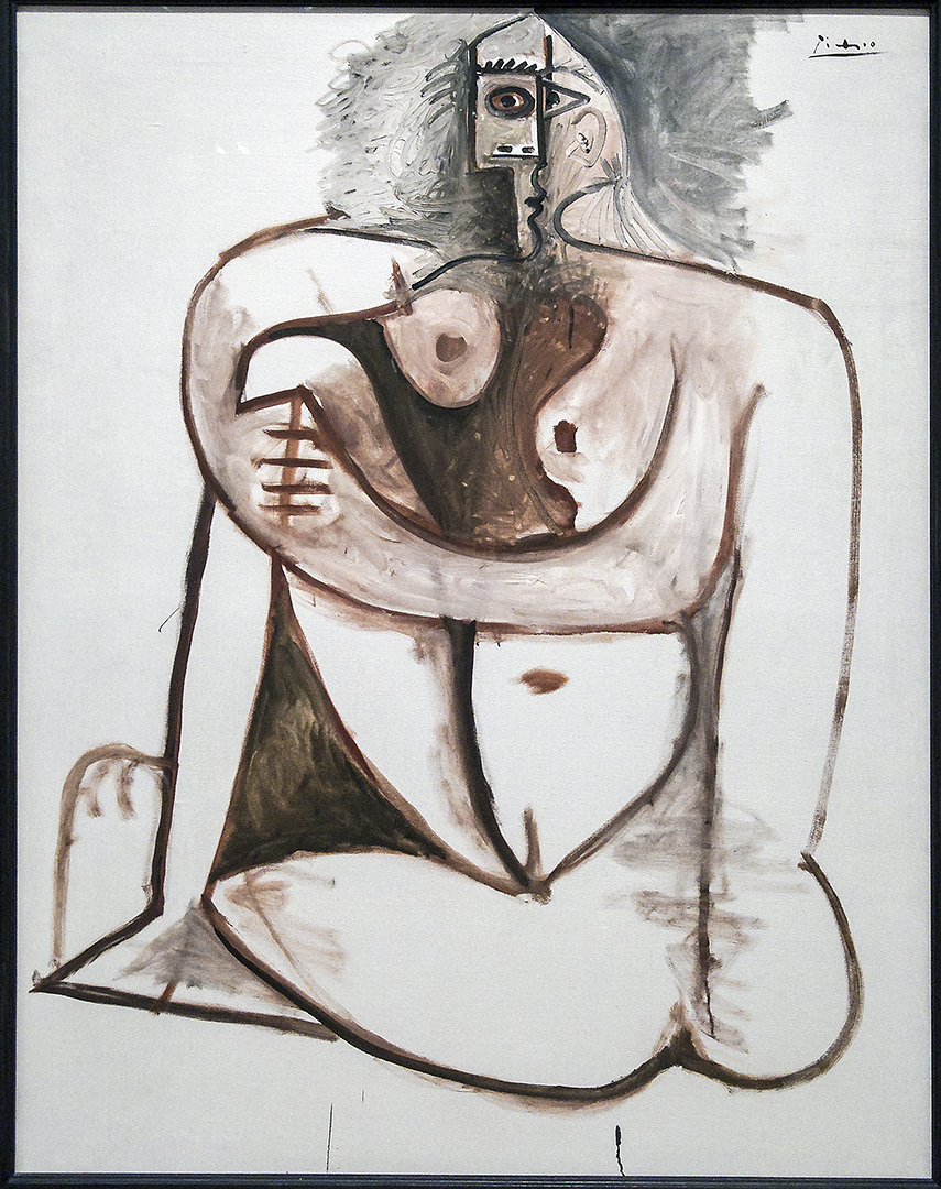 Pablo Picasso, Femme accroupie (1960)