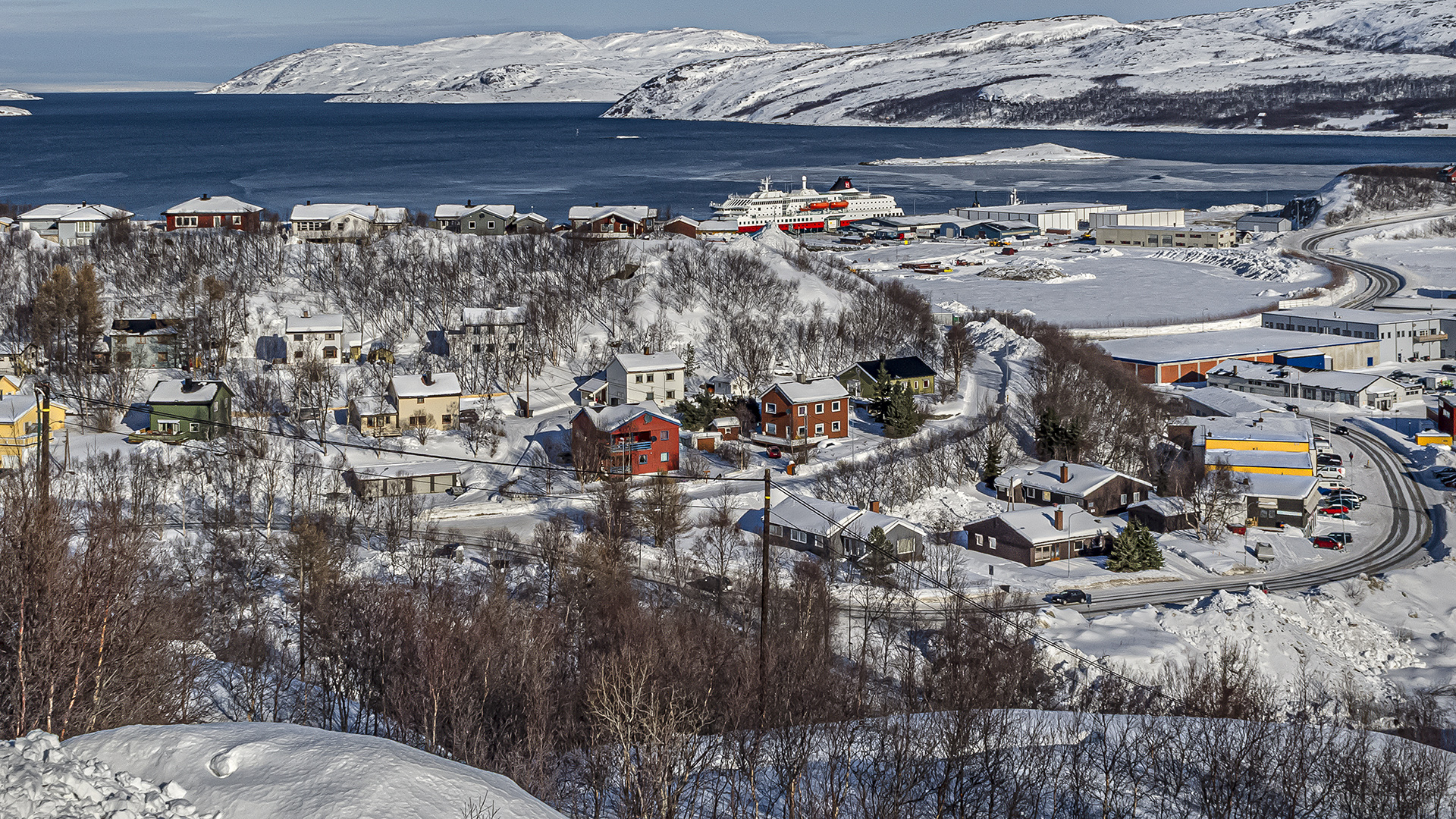 Wendepunkt der Reise: Kirkenes an der russischen Grenze.
