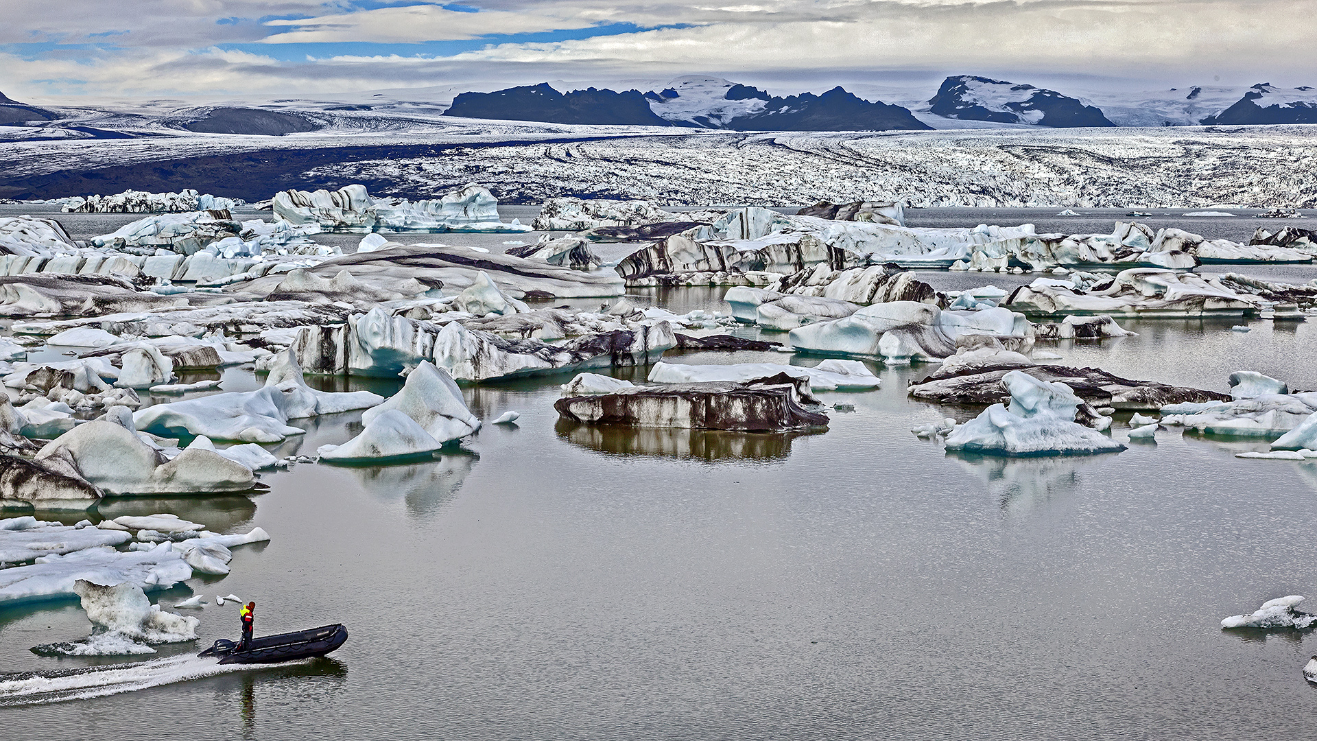 Gletscherlagune Jökullsarlon