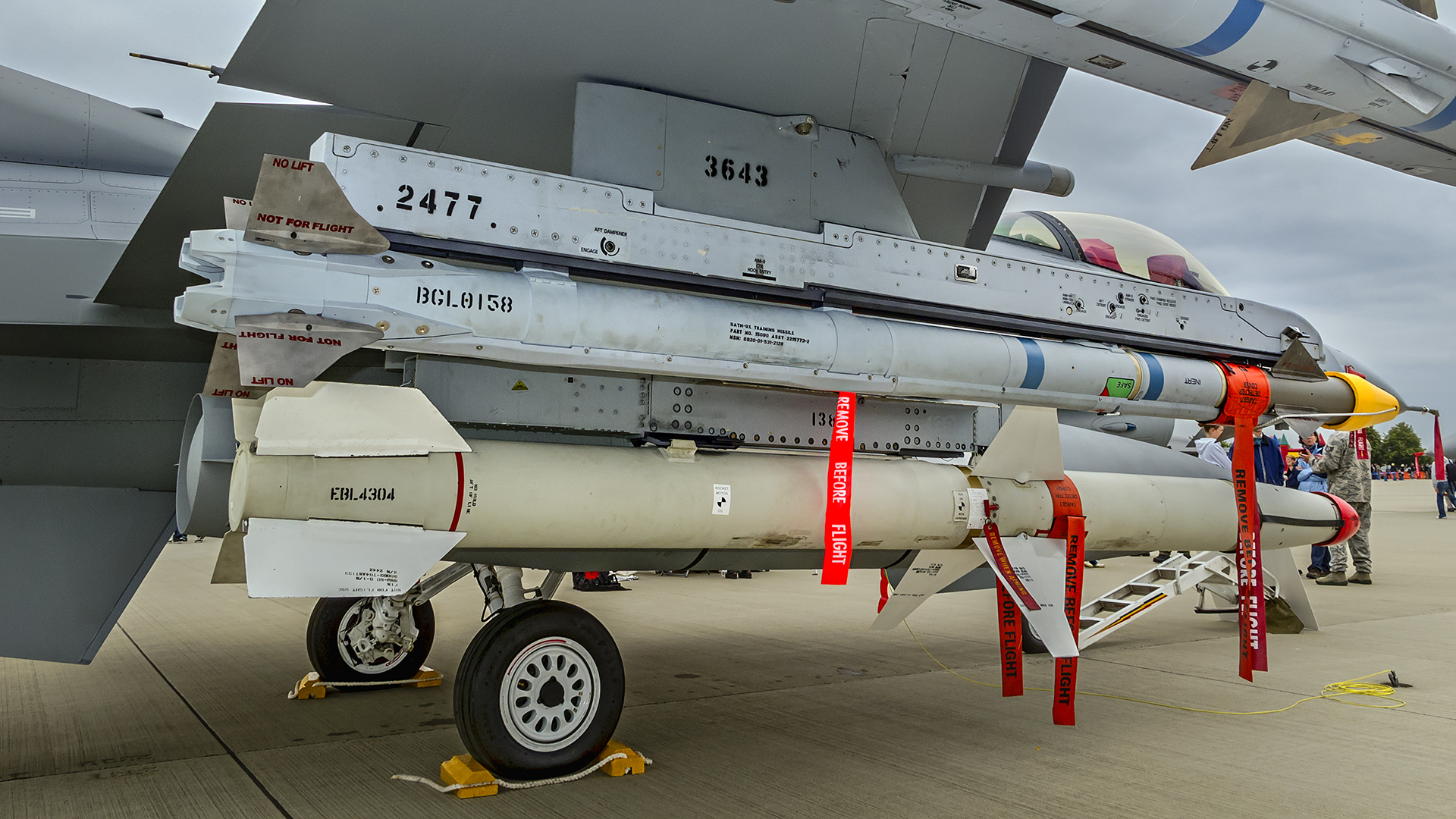 F-16 Kampfjet, US AIRBASE Spangdahlem/Eifel.