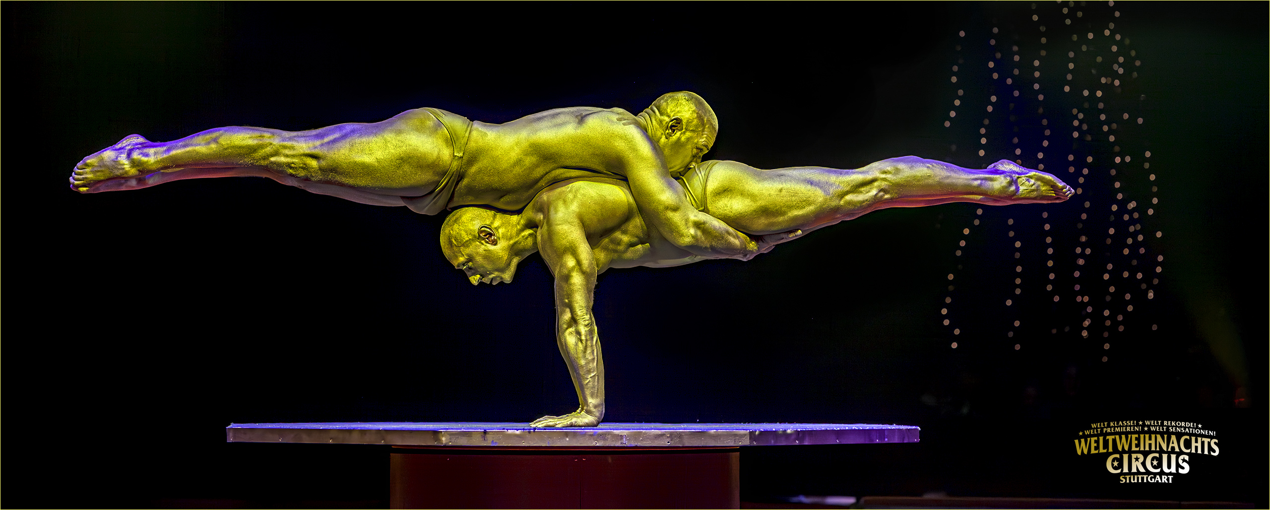 GOLDEN POWER, 21. Weltweihnachtscircus Stuttgart 2013.