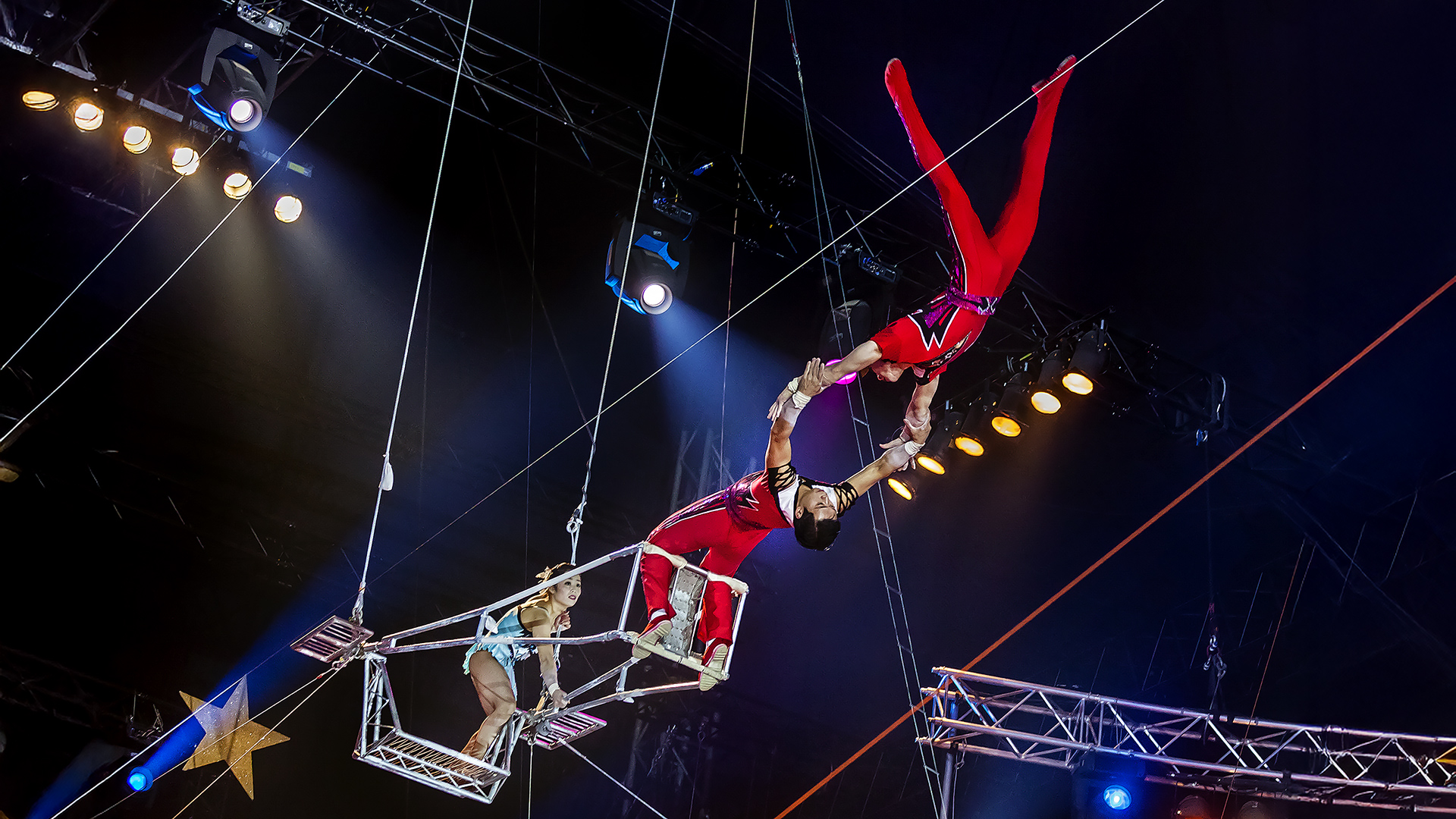 Nordkoreanischer Nationalcircus Pjöngjang, WWC STUTTGART 2014.