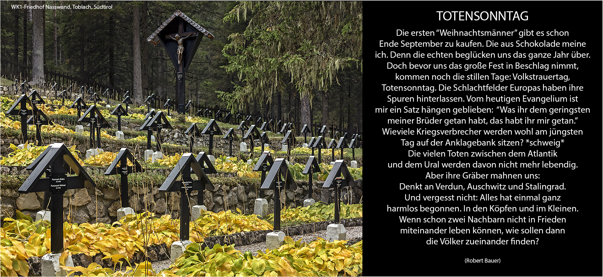 TOTENSONNTAG TOTENSONNTAG