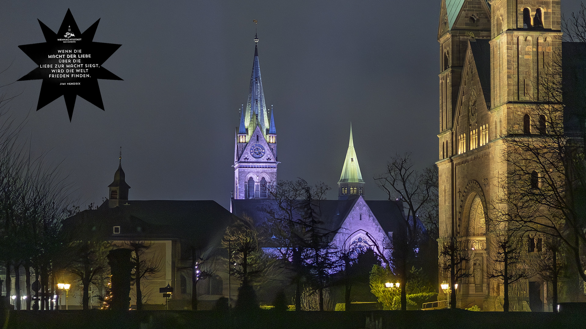 Sakrale Baukunst in Bad Homburg: Marienkirche, Erlöserkirche.