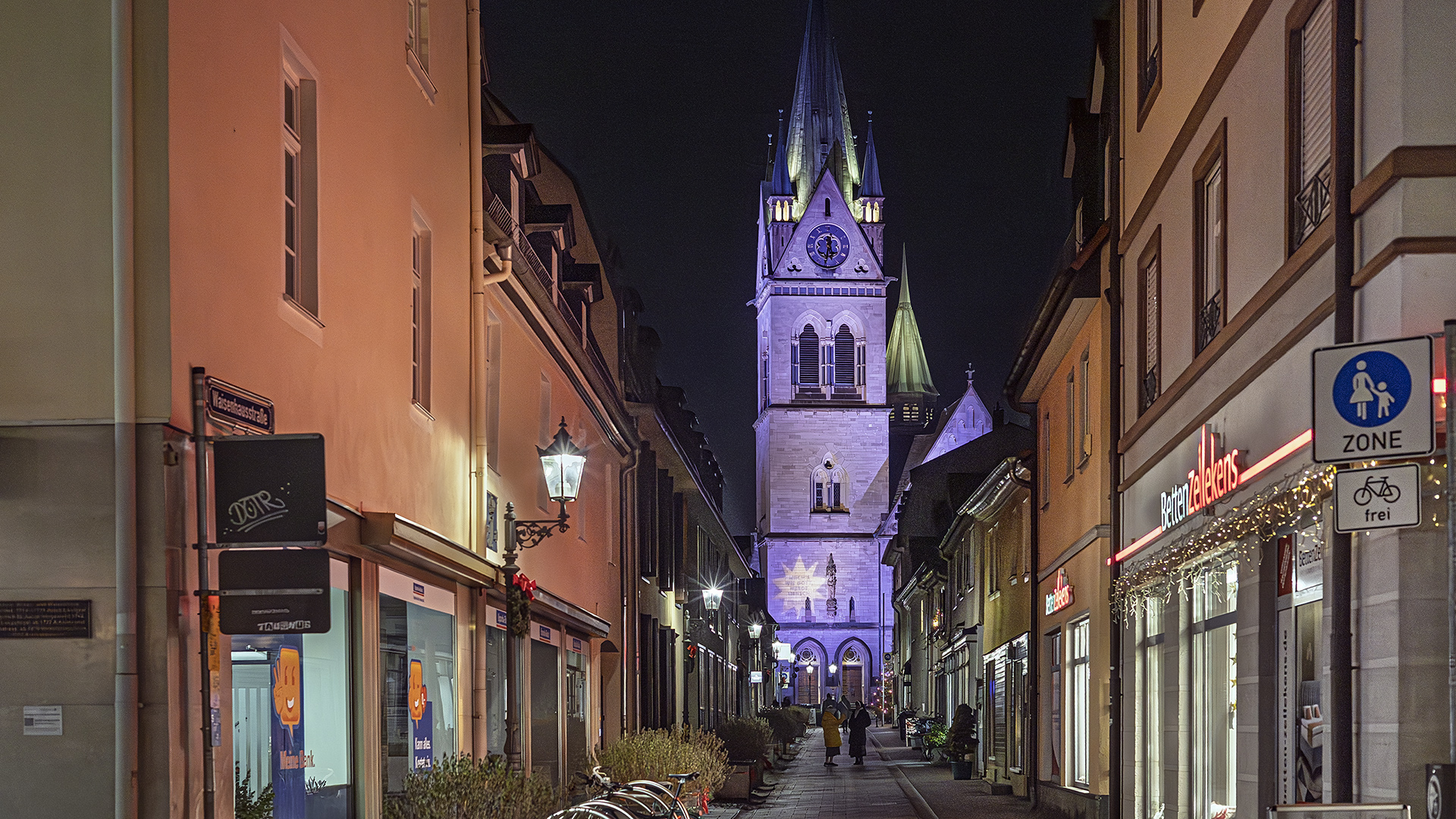 Sankt Marien, Bad Homburg, im Advent 2025.