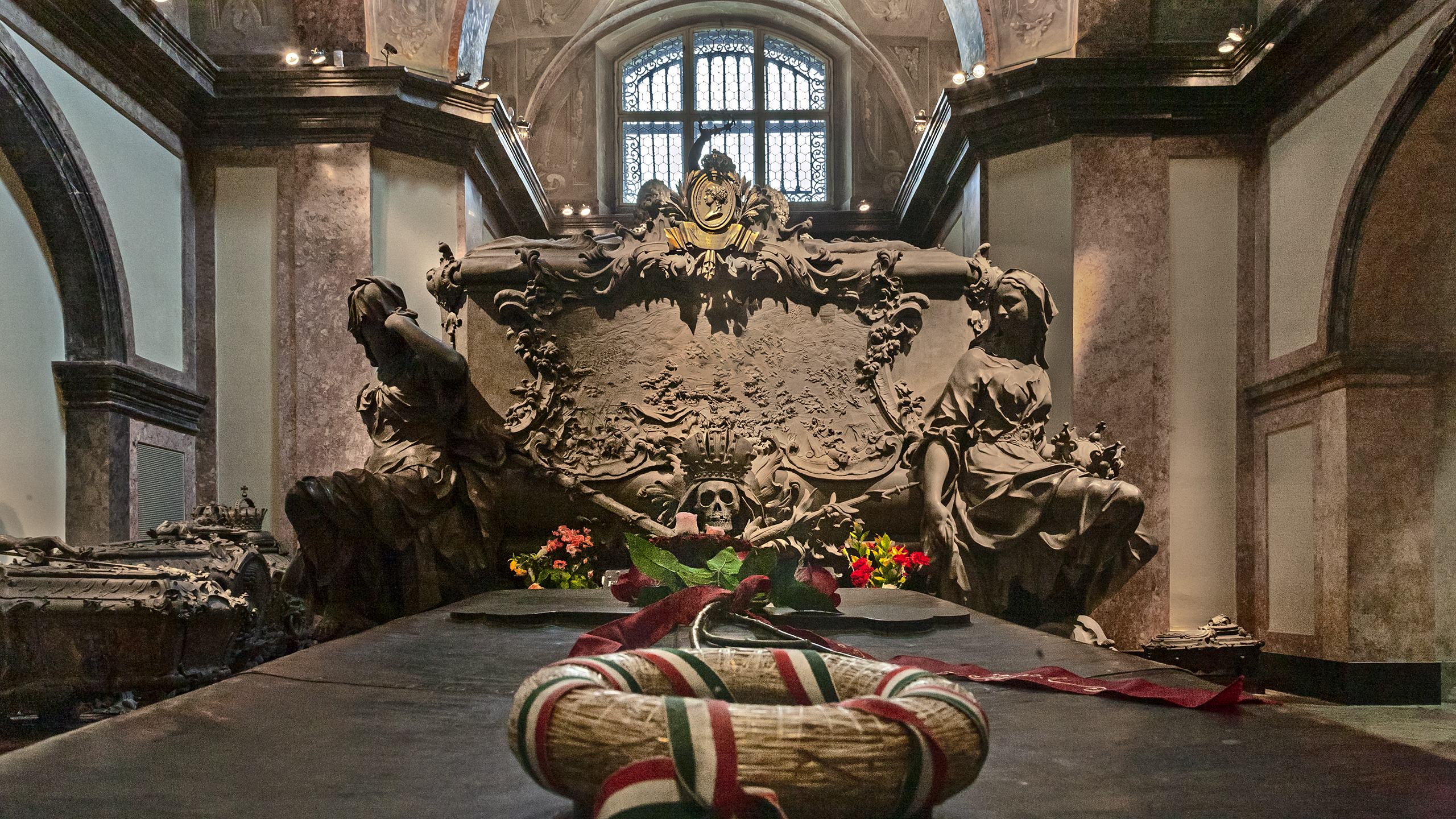 Kaisergruft in der Kapuzinerkirche.