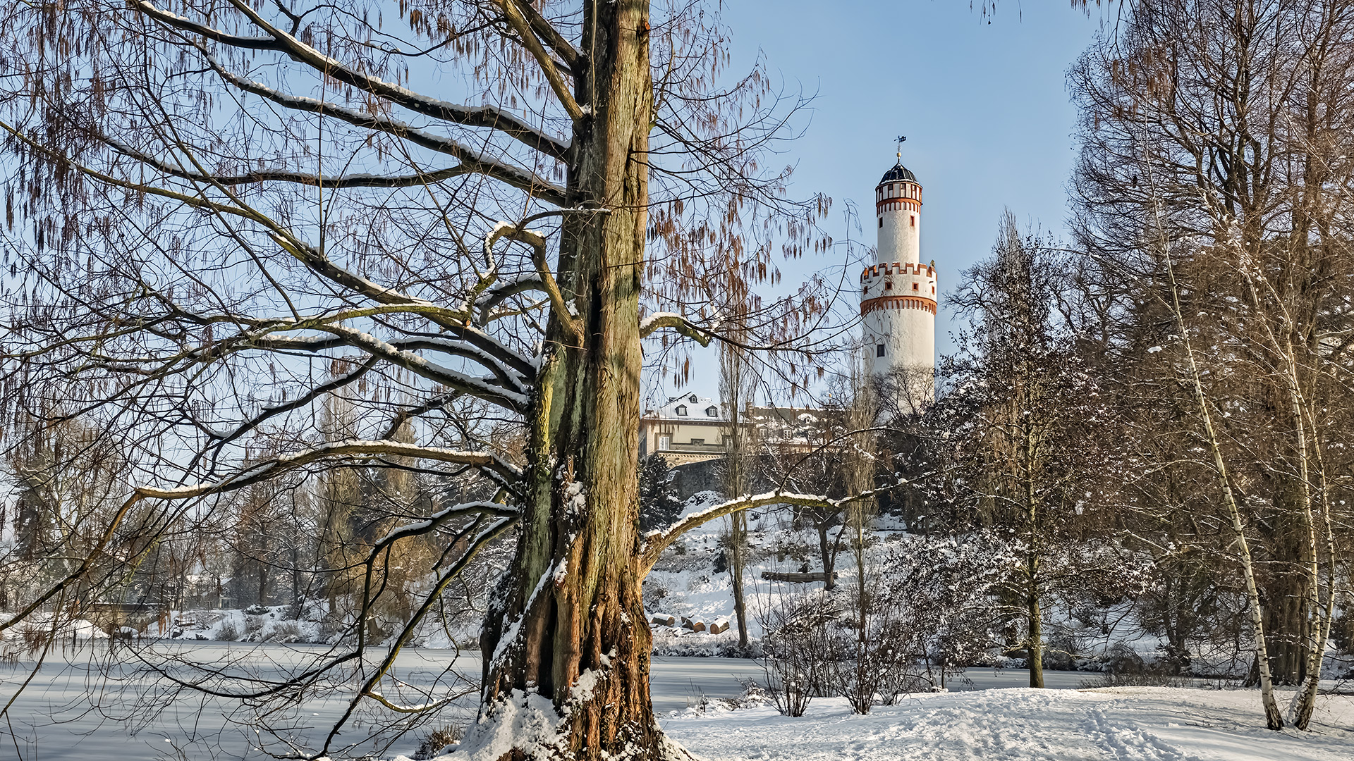 Bad Homburg, Schlosspark.