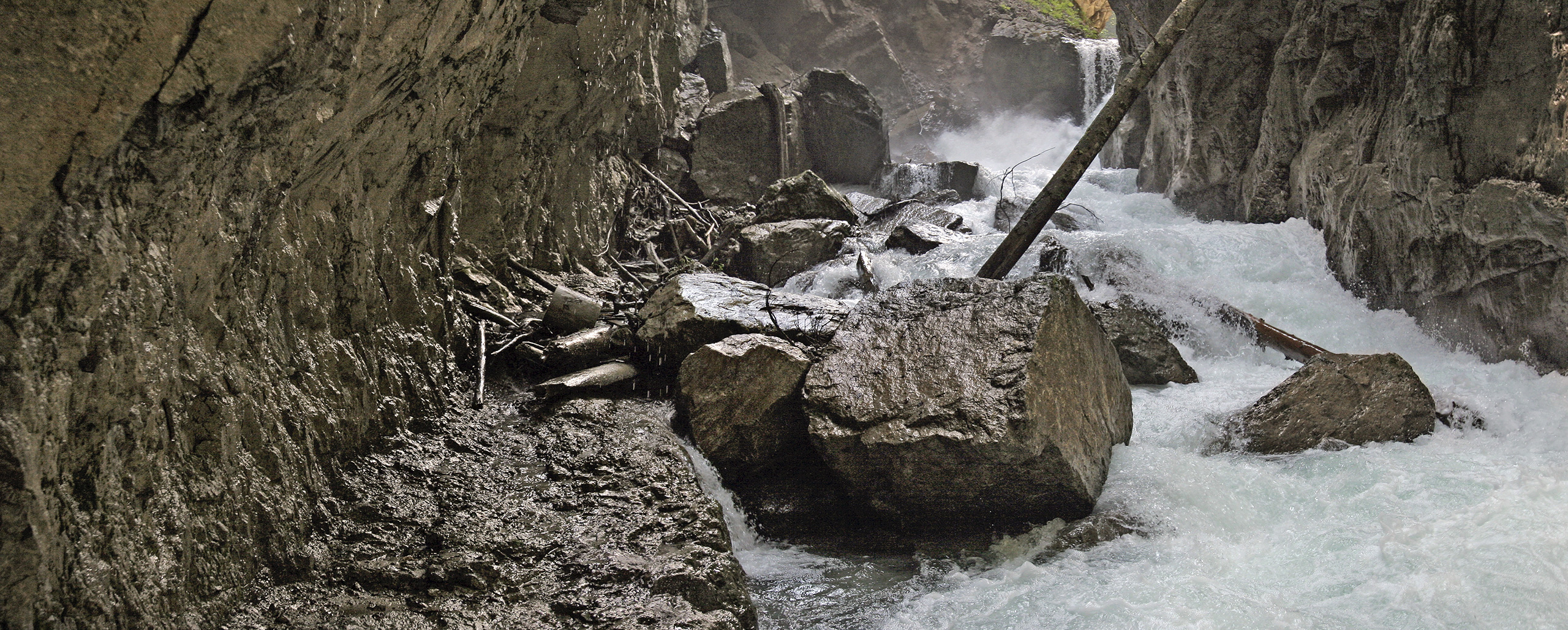 Partnachklamm bei Garmisch-Partenkirchen.