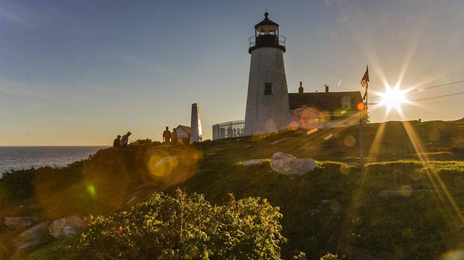 Pemaquid Point Lighthouse, Acadia NP, Maine/USA.