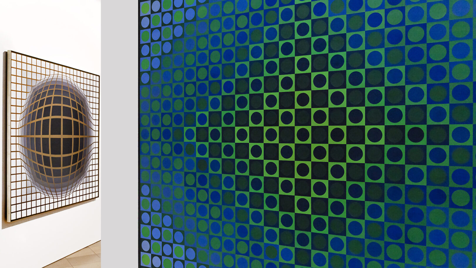 Victor Vasarely: Im Labyrinth von Op-Art.