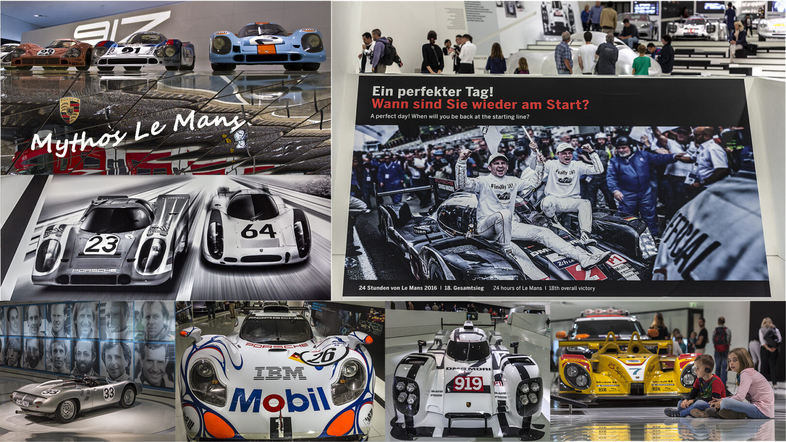 Mythos Le Mans - für PORSCHE das Rennen schlechthin.