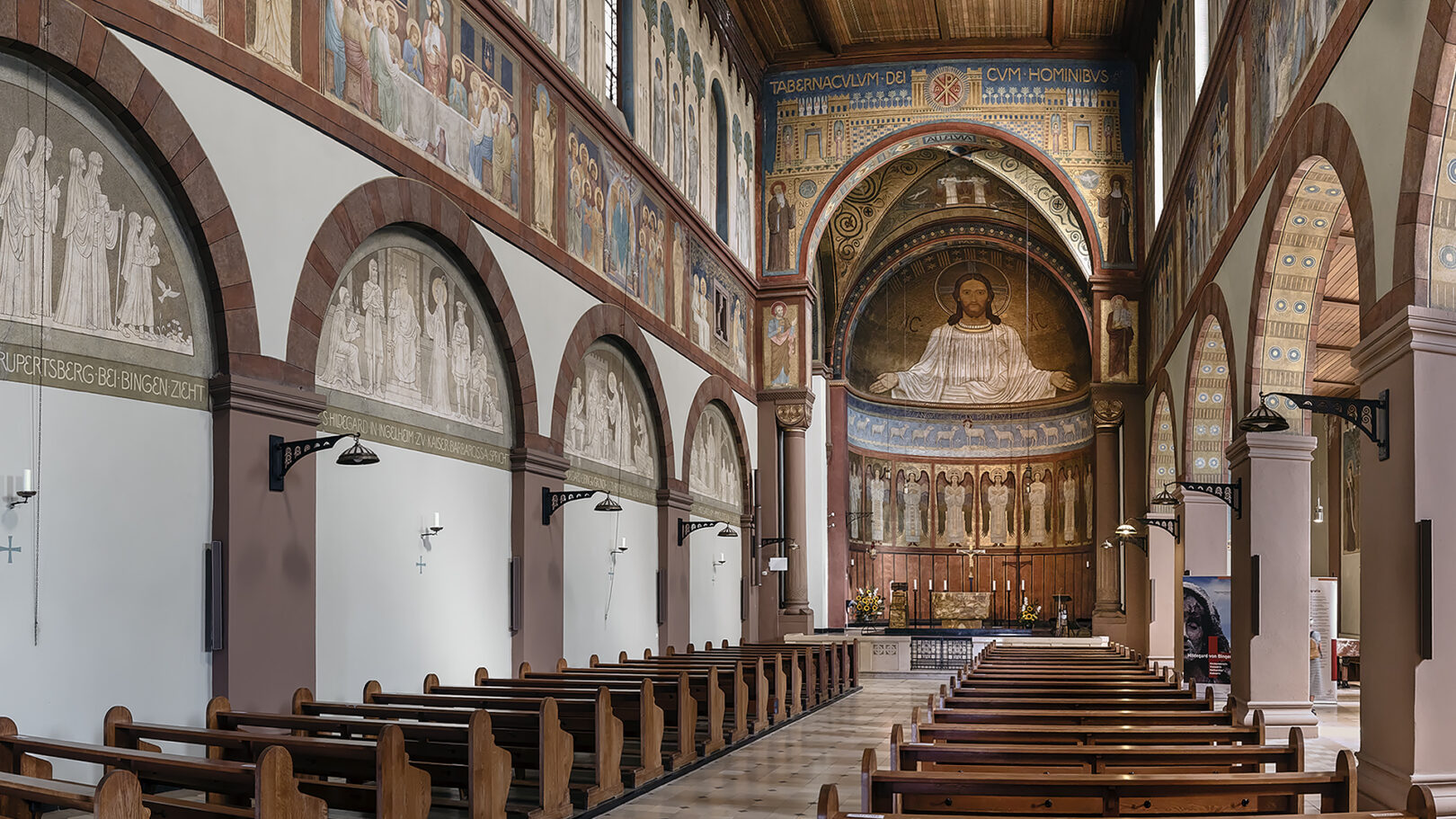 Klosterbasilika Sankt Hildegard.