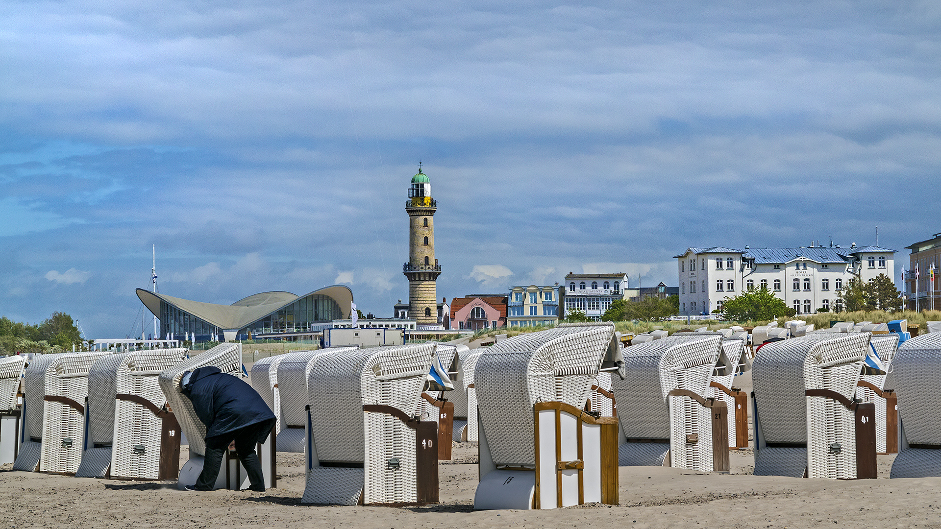 Warnemünde (Rostock), Ostsee.