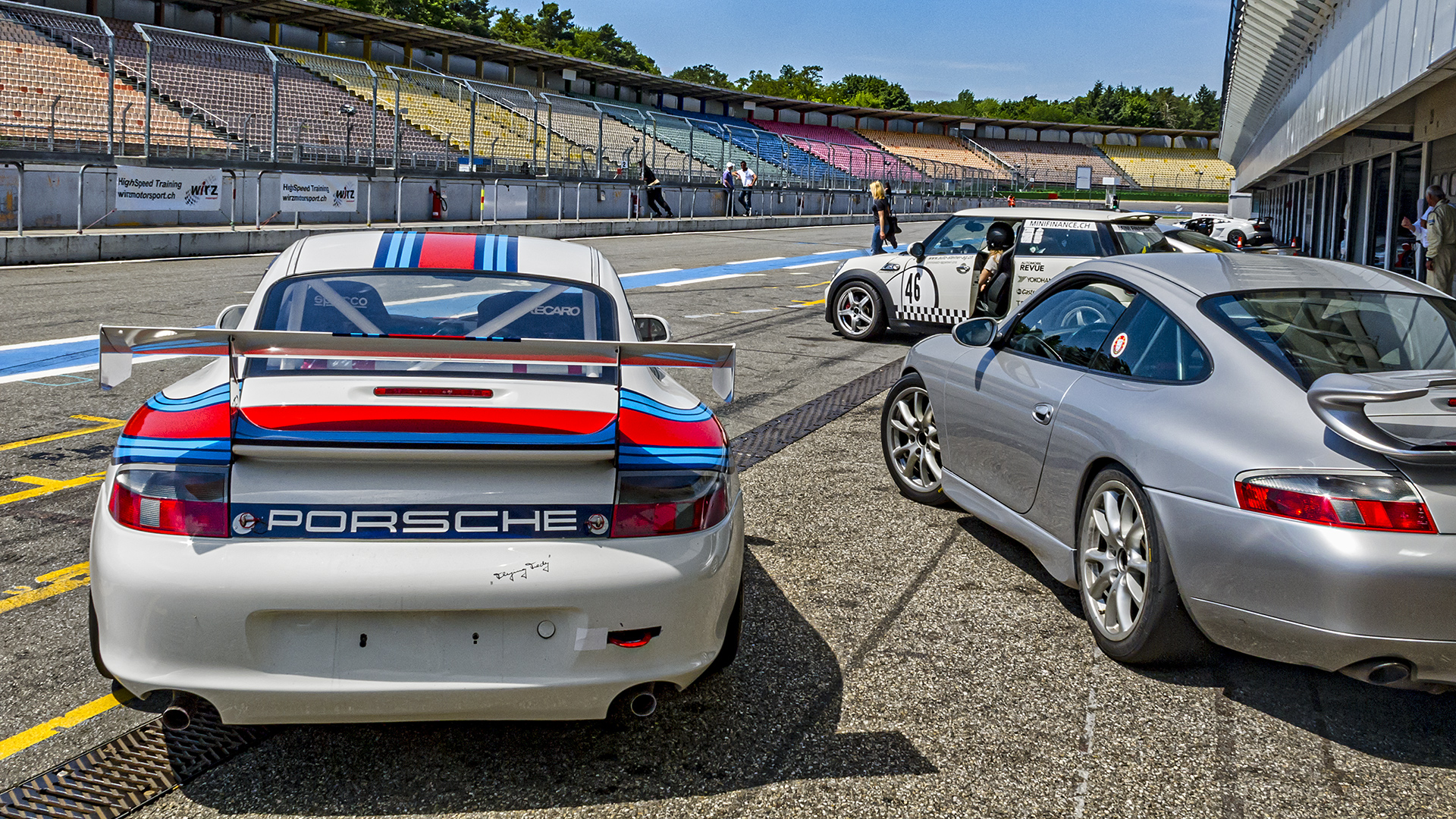 Privatrennen auf dem Hockenheimring.