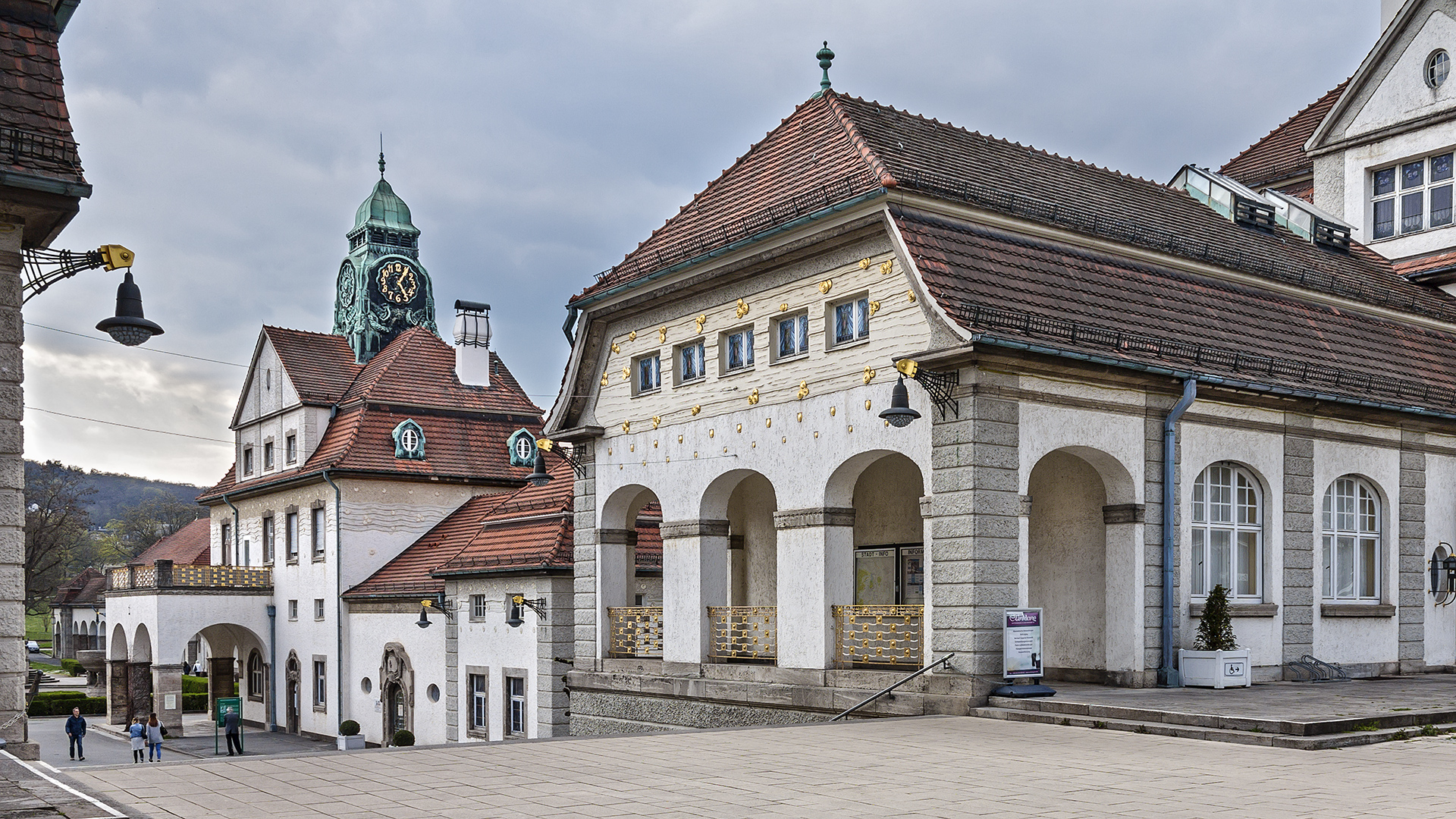 Jugendstil in Bad Nauheim.