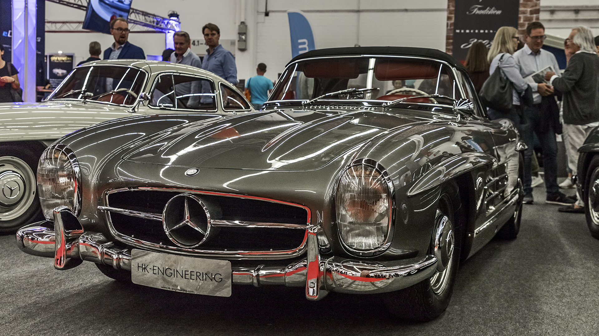 Historie: Mercedes 300 SL, Roadster.
