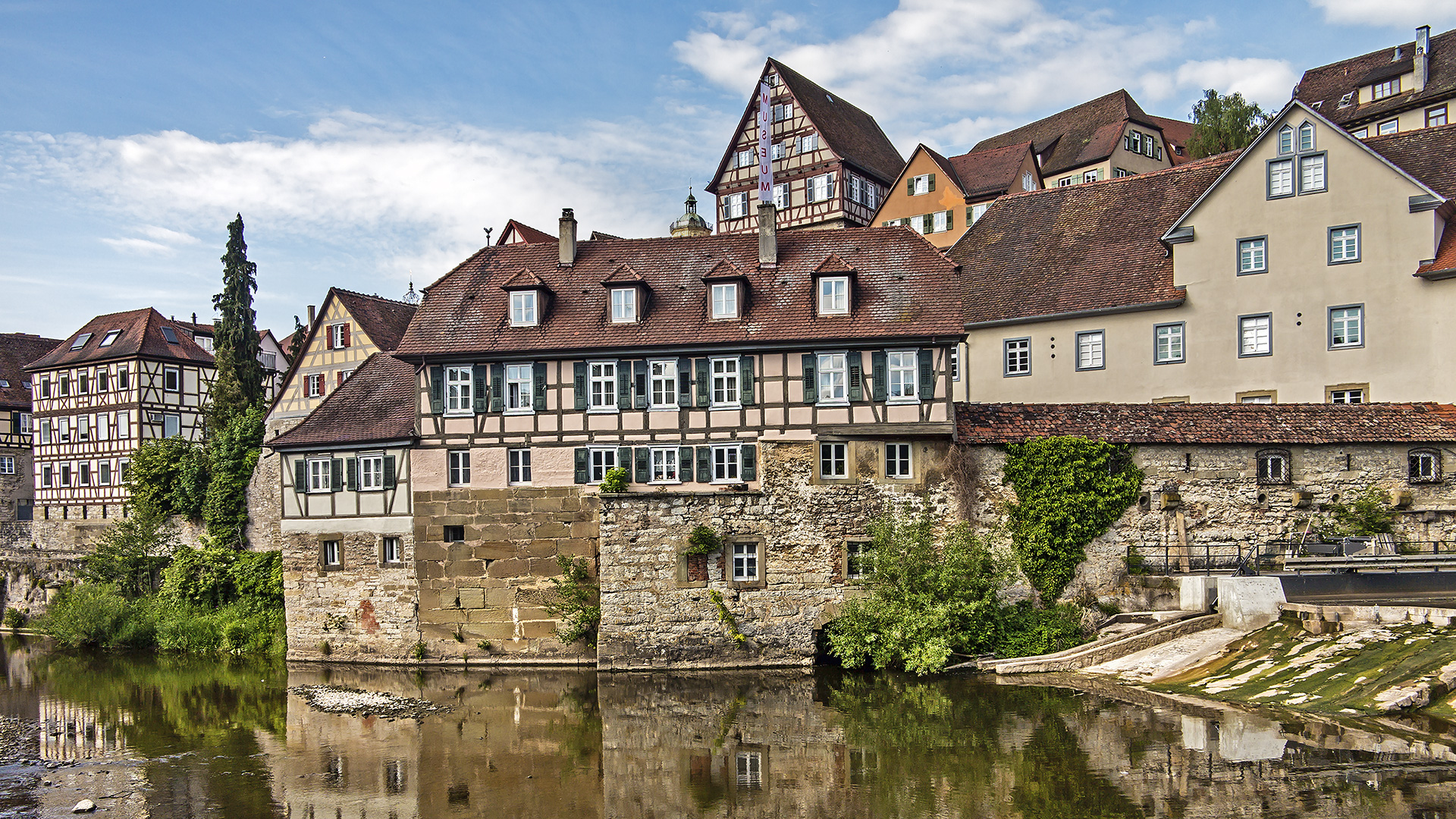 Schwäbisch Hall am Kocher, Altstadt.