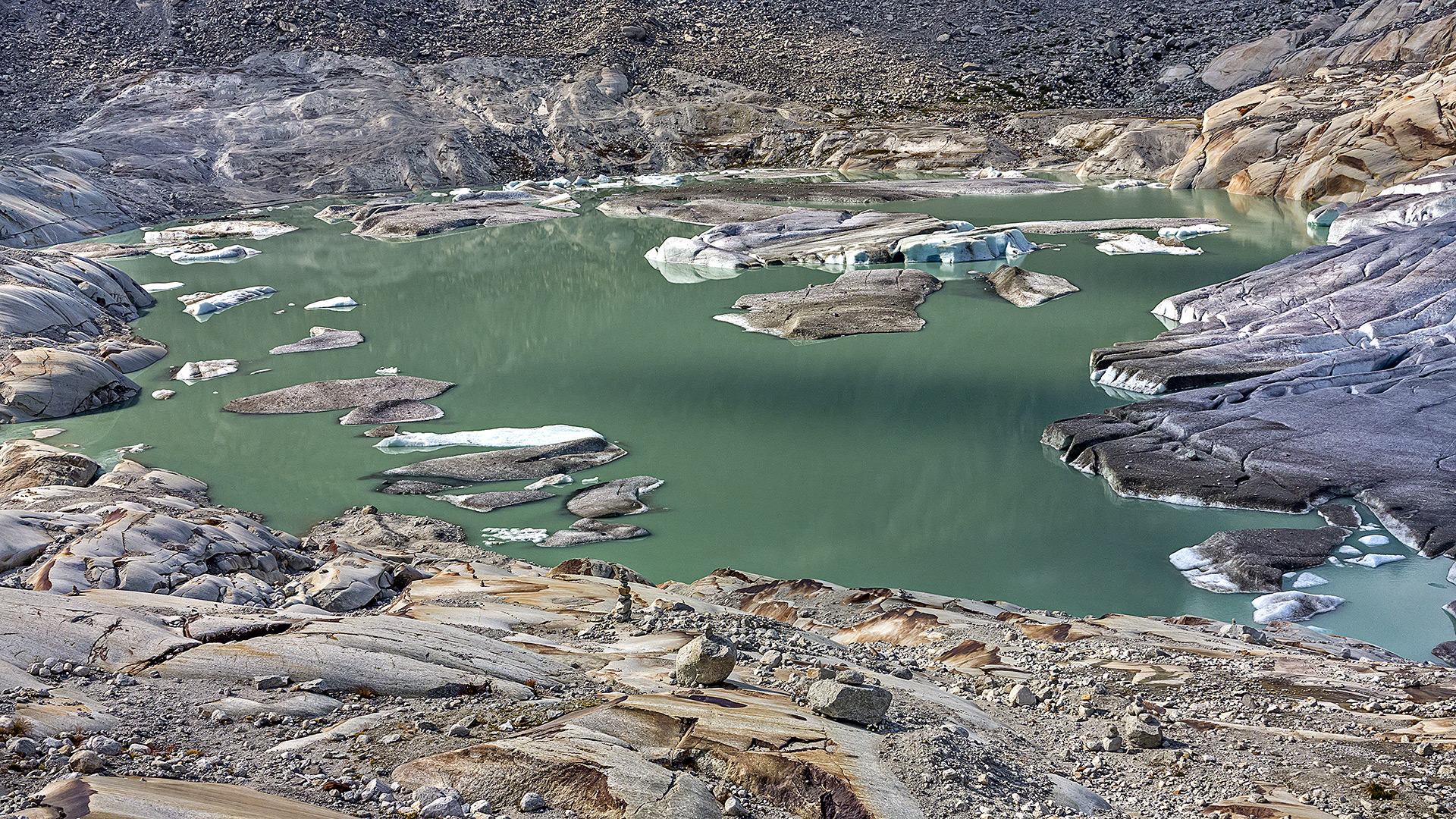 Rhonegletscher - Gletschersee (2012)