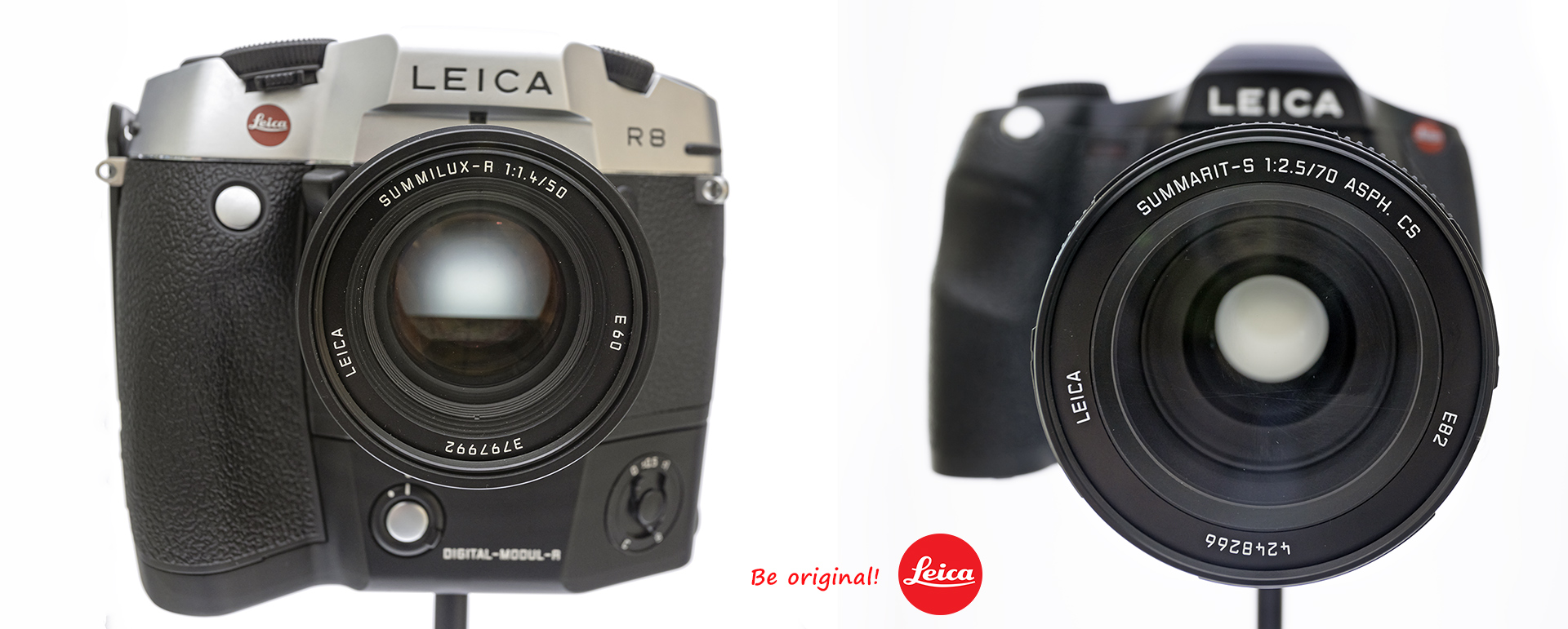 LEICA R8 und S2.