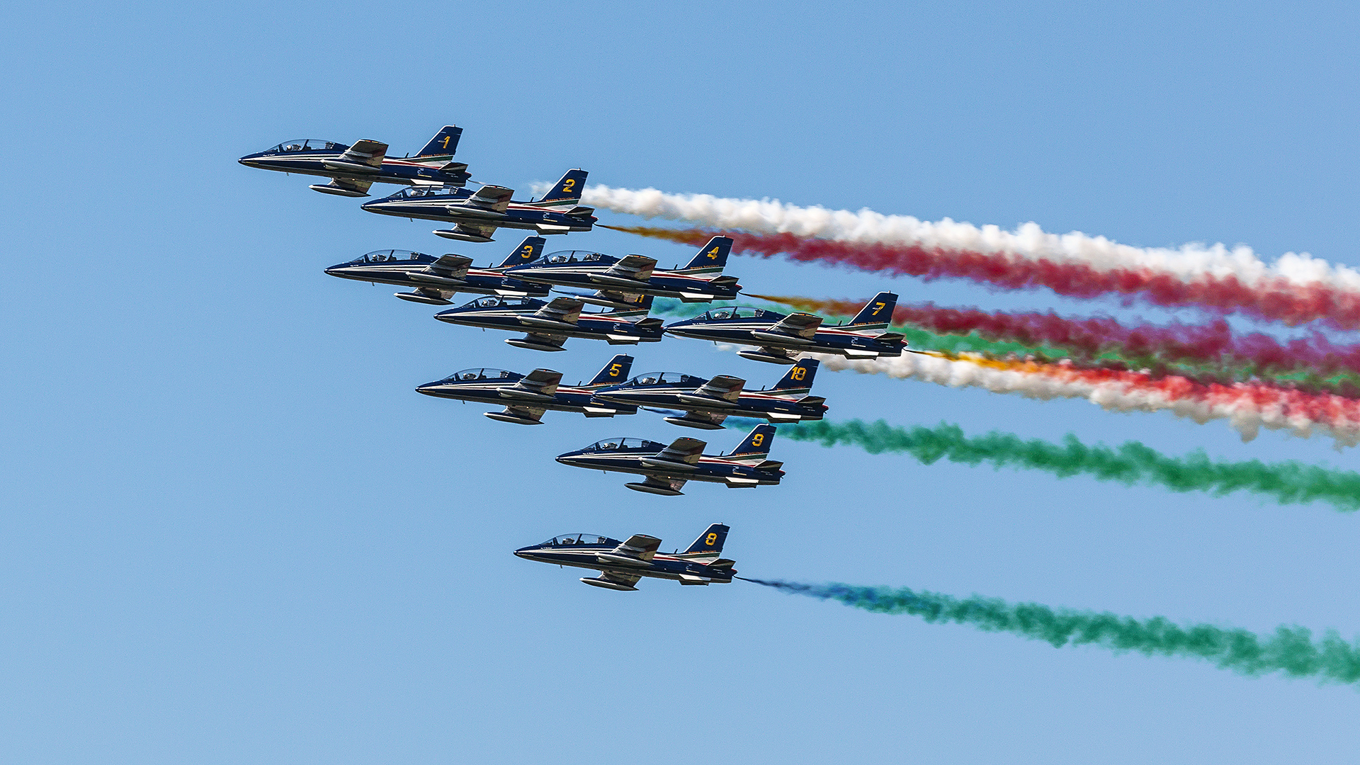 Frecce Tricolori, AIR14 Payerne.