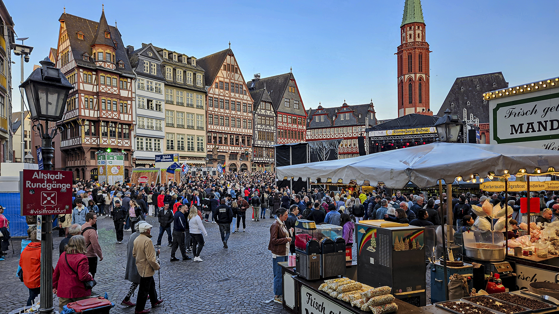 Frankfurt am Main, Römerberg.