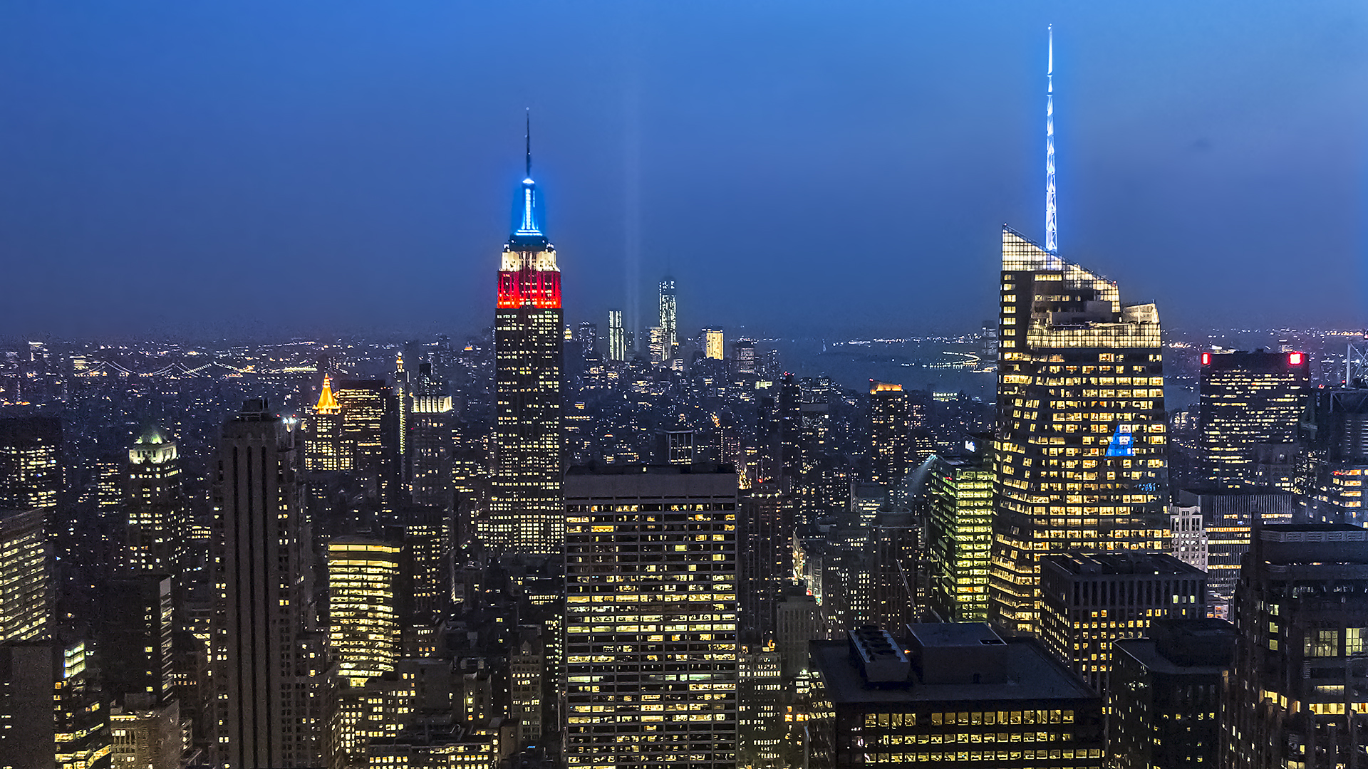 New York, Manhattan, 9-11.