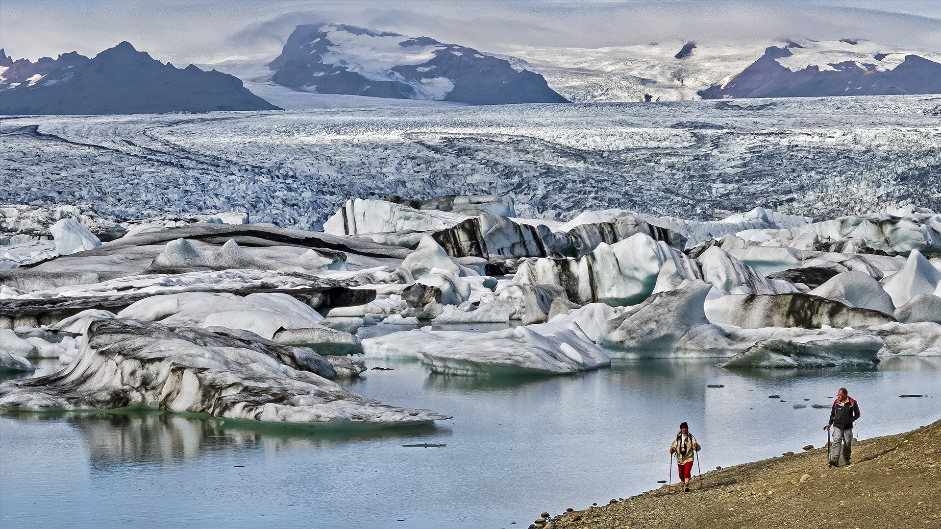 Gletscherlagune Jökullsarlon