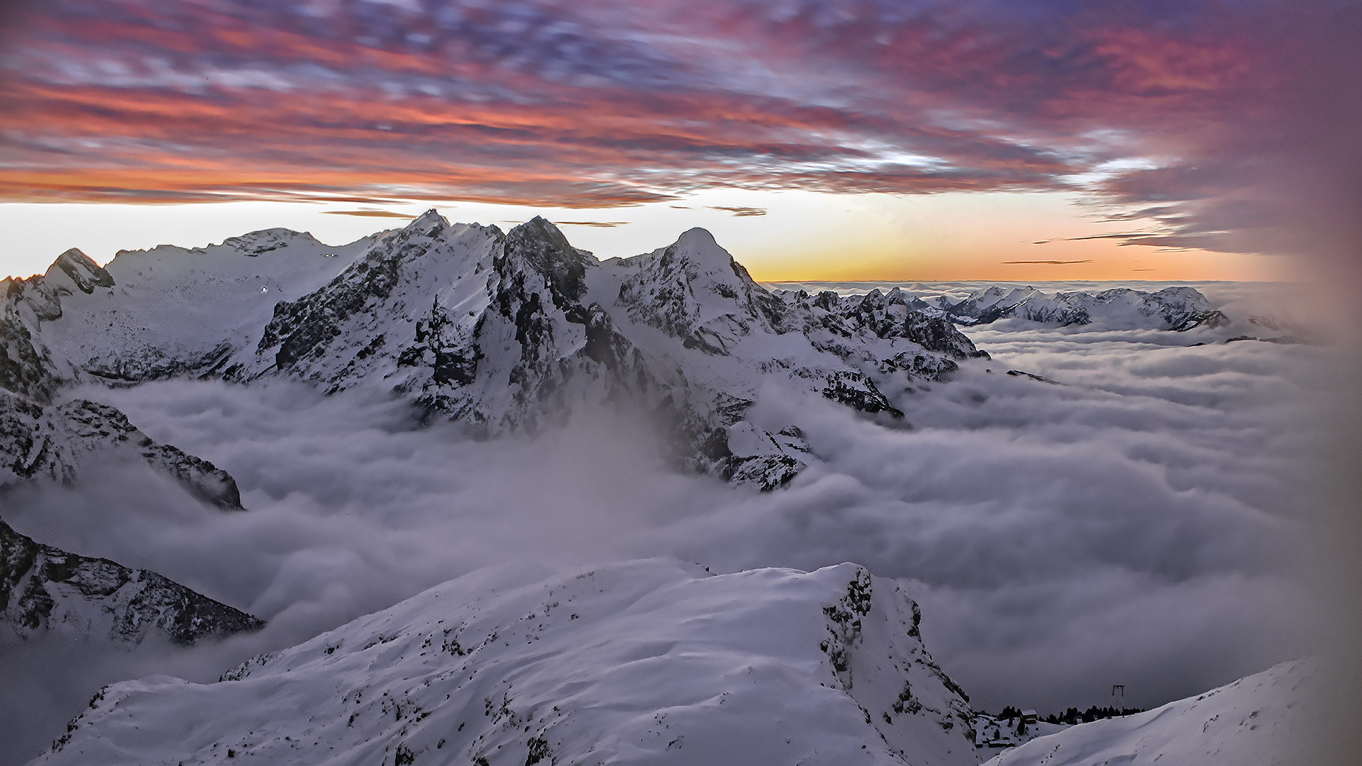 Ausblick von der Meiler-Hütte des DAV Richtung Zugspitze: https://www.alpenverein-gapa.de/berghuetten/meilerhuette.html