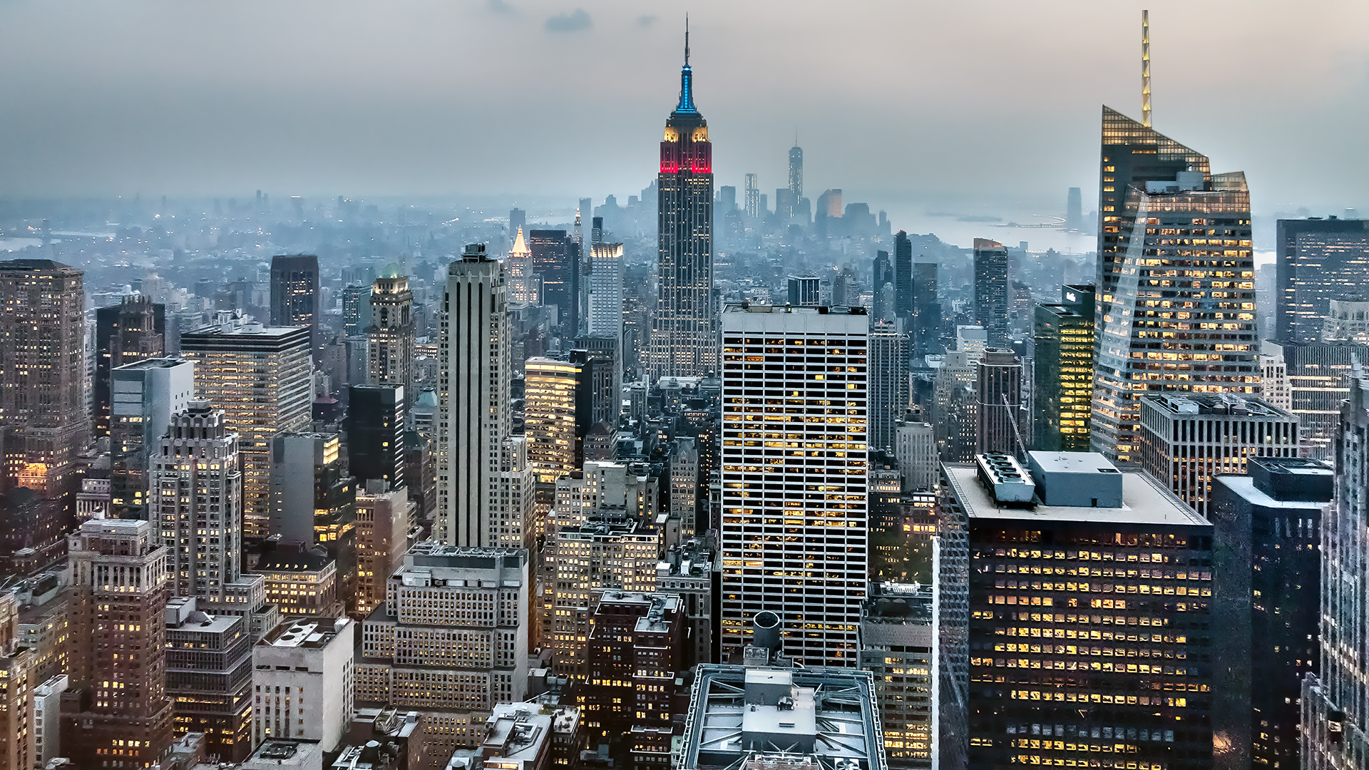 New York Manhattan, Top of the Rock.