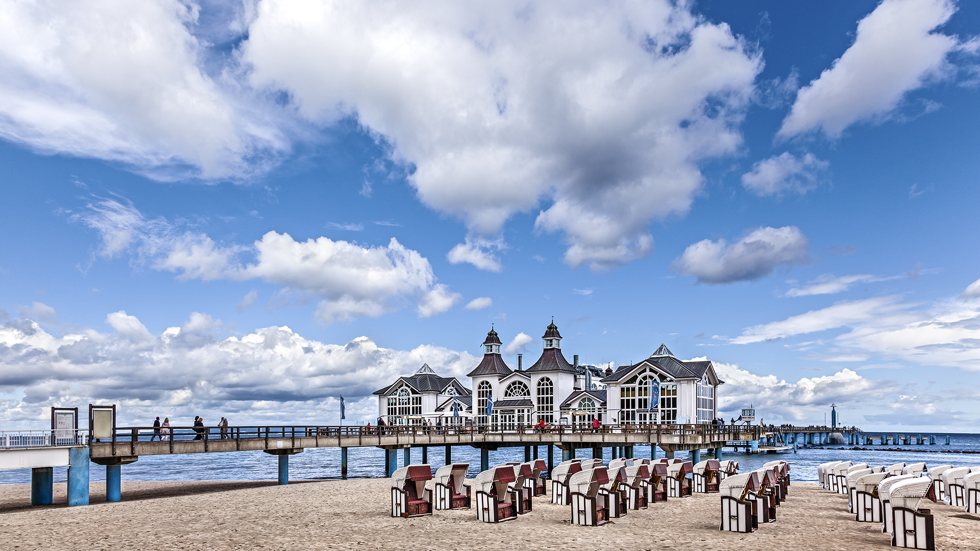 Seebrücke Sellin, Rügen/Ostsee.