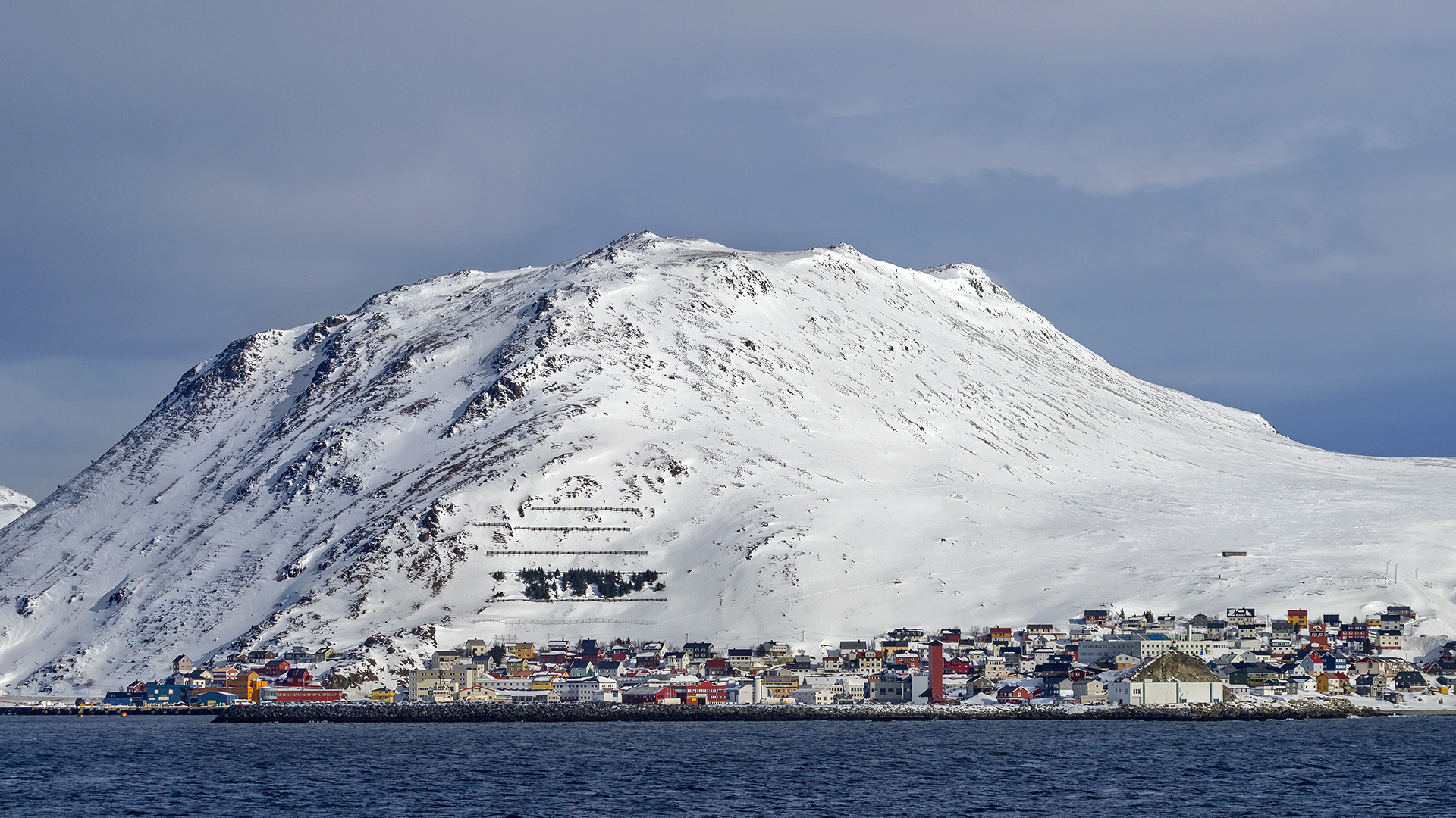 Honningsvag - das Tor zum Nordkap.