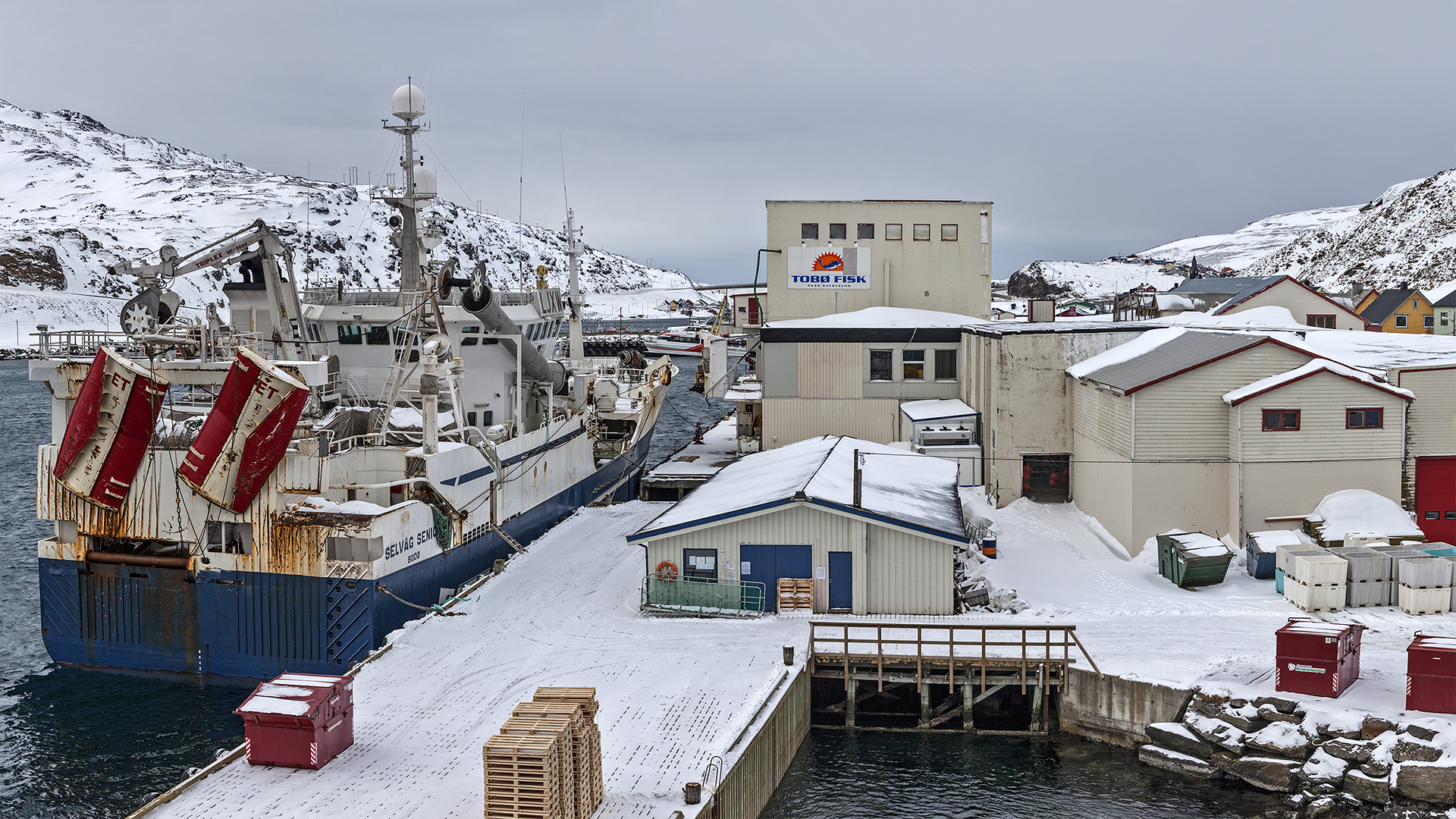 Ankunft in Havoysund.