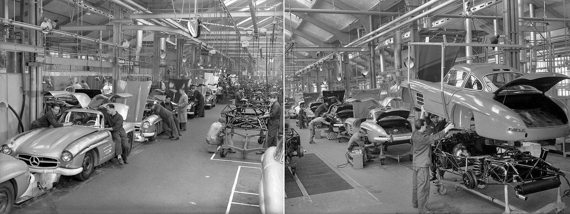 Produktion im Werk Sindelfingen