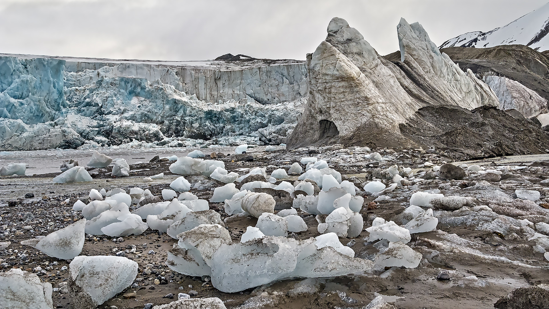 Svalbard: 14. Juli-Gletscher
