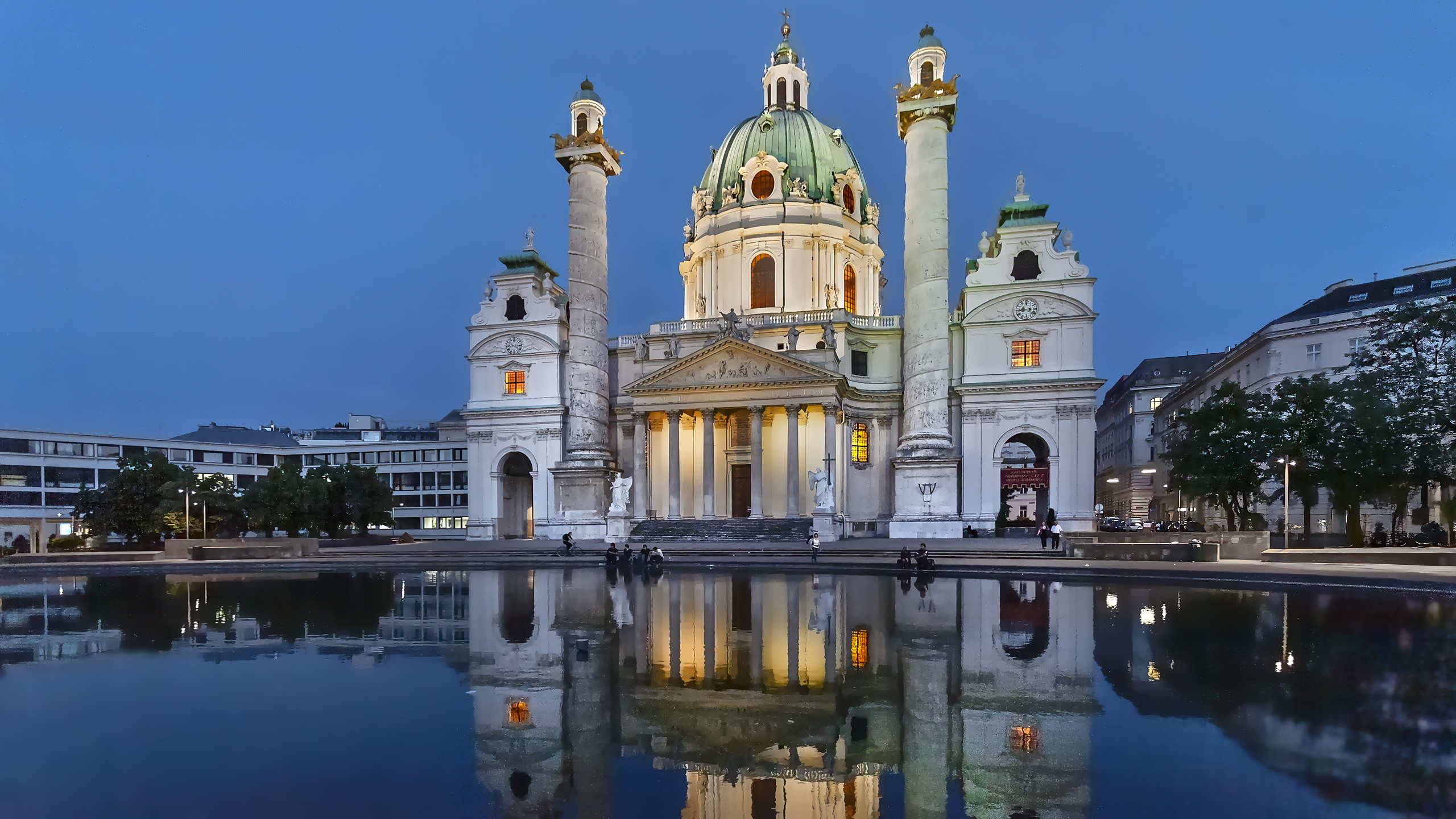 Karlskirche, Wien.