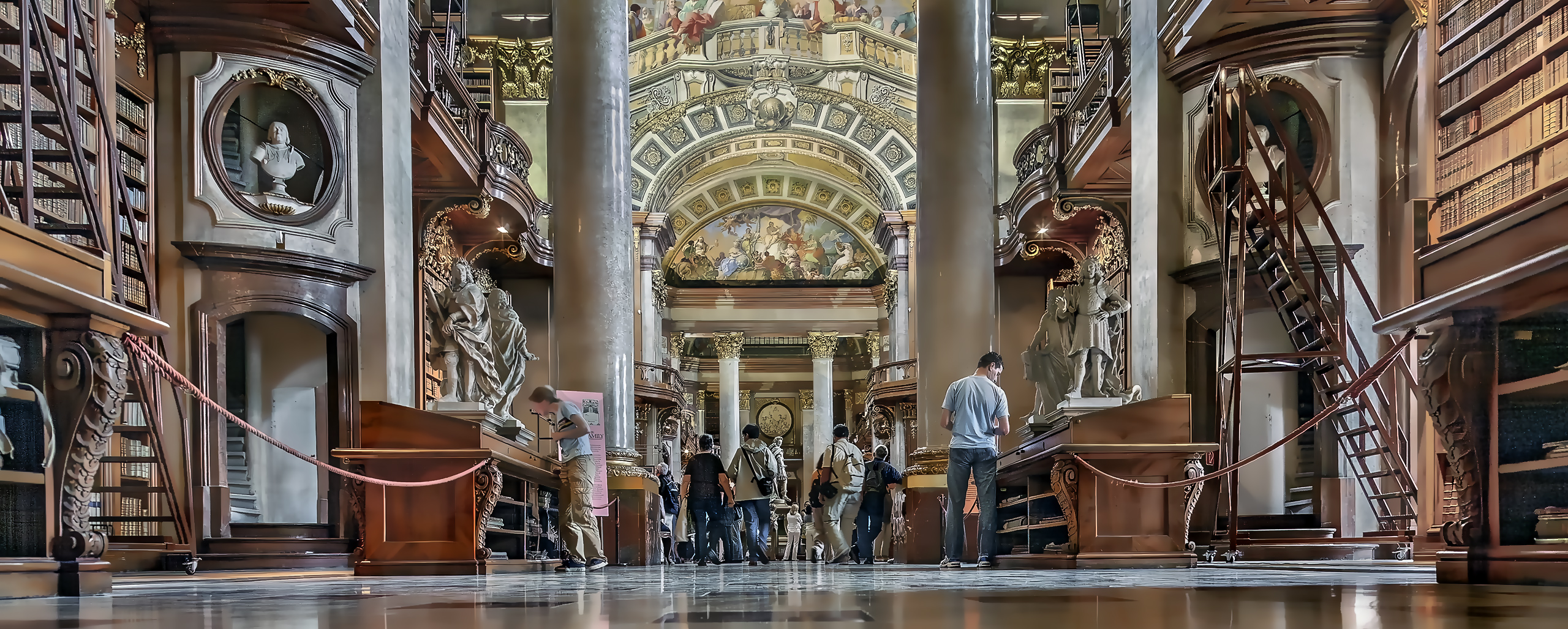 Nationalbibliothek, Wien.