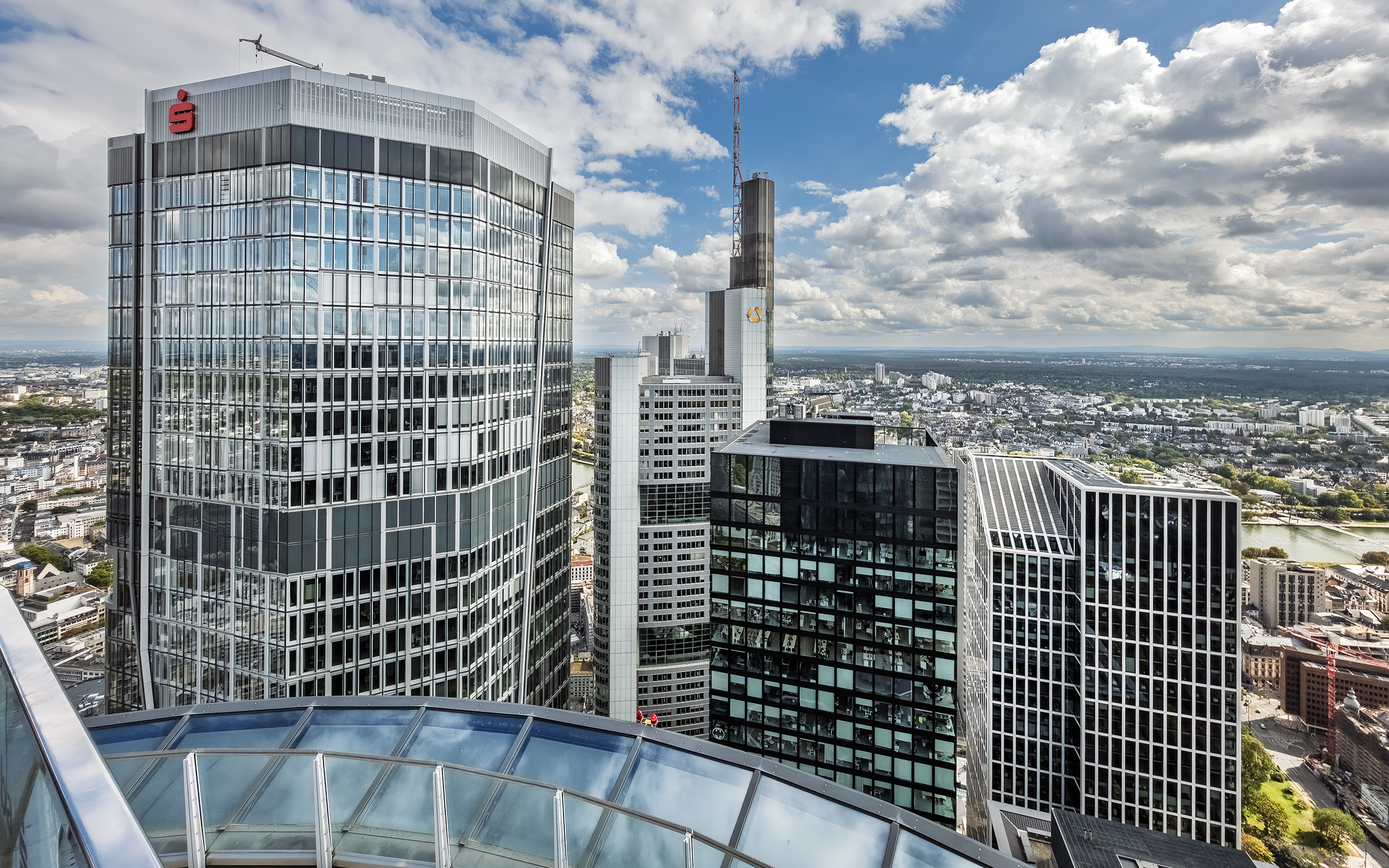 Ausblick vom Main-Tower.