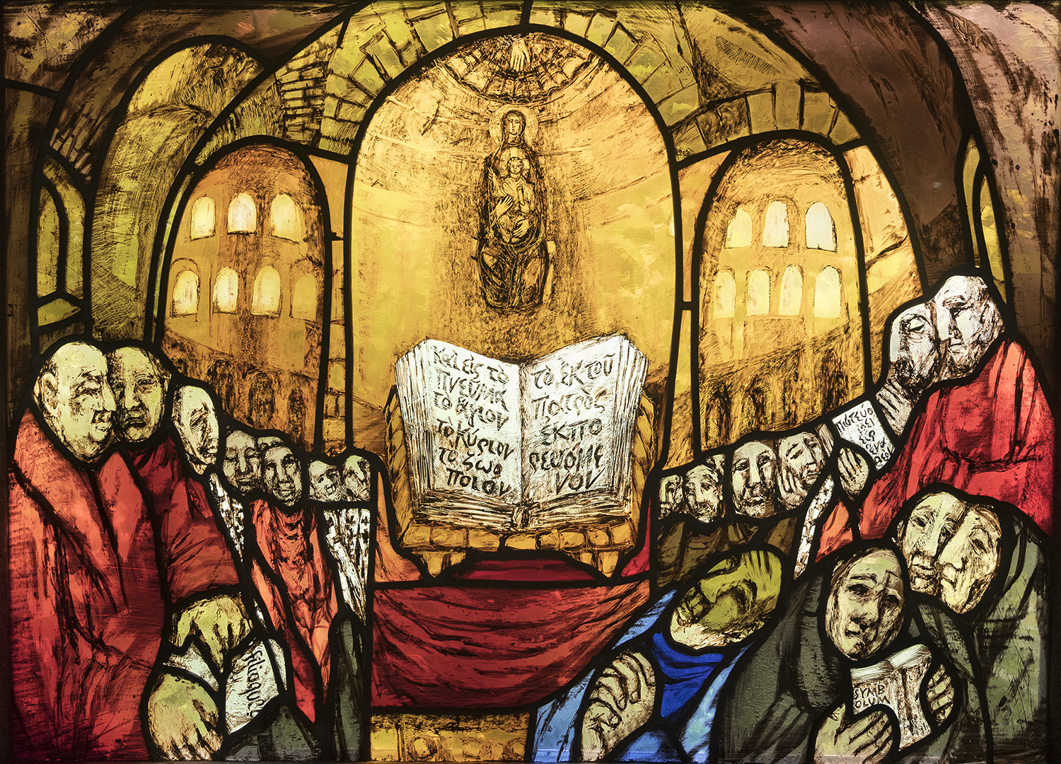 Sieger Köder - Fassung: Das Konzil von Konstantinopel (381)