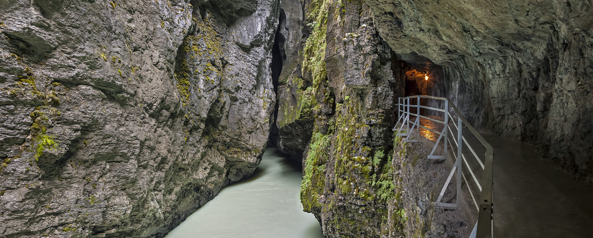 Aareschlucht bei Meiringen.