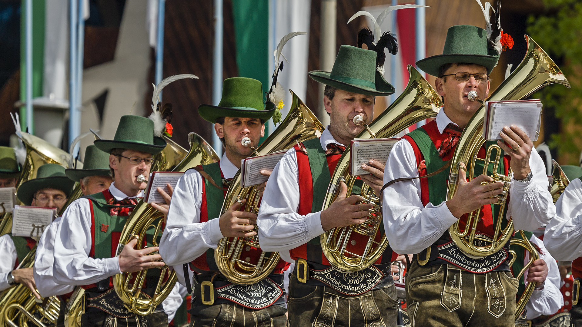 Schützentreffen in Cortina.