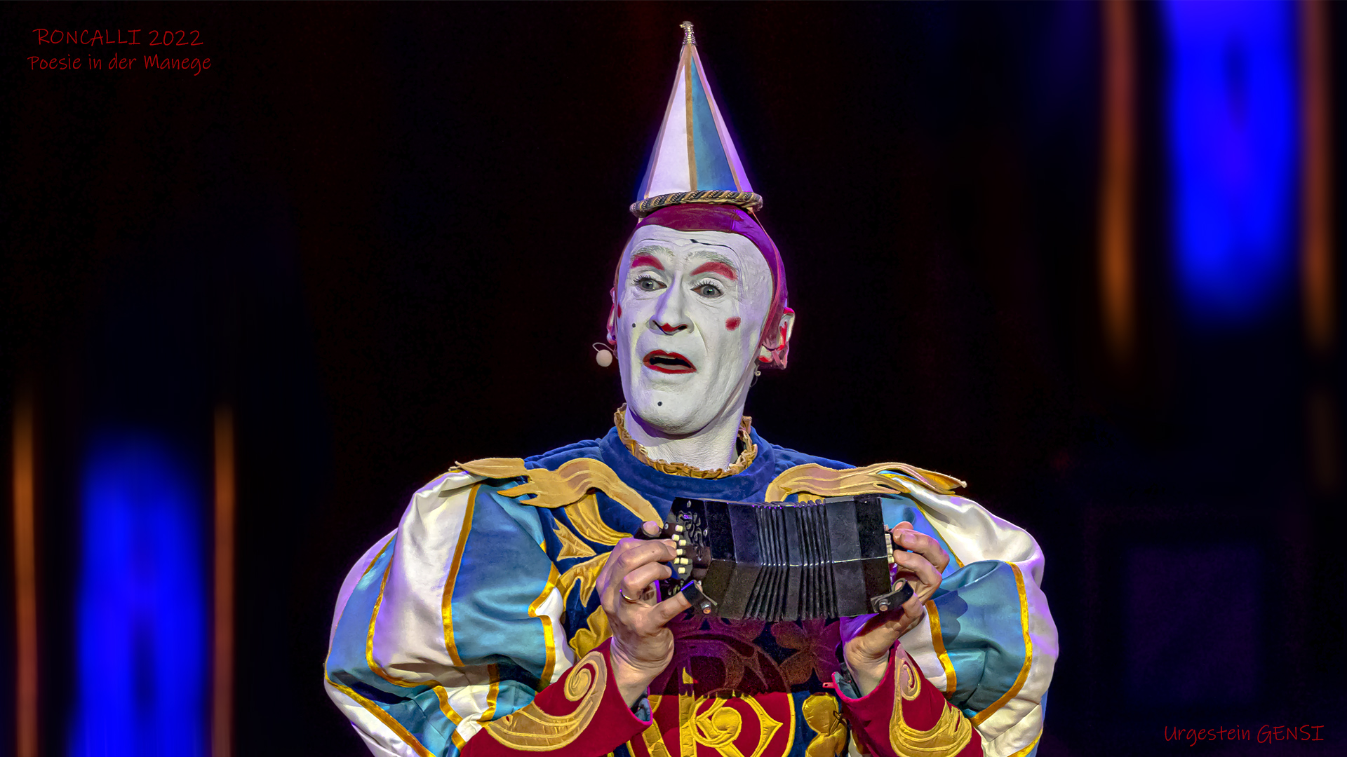 CLOWN GENSI, Circus Roncalli 2022.