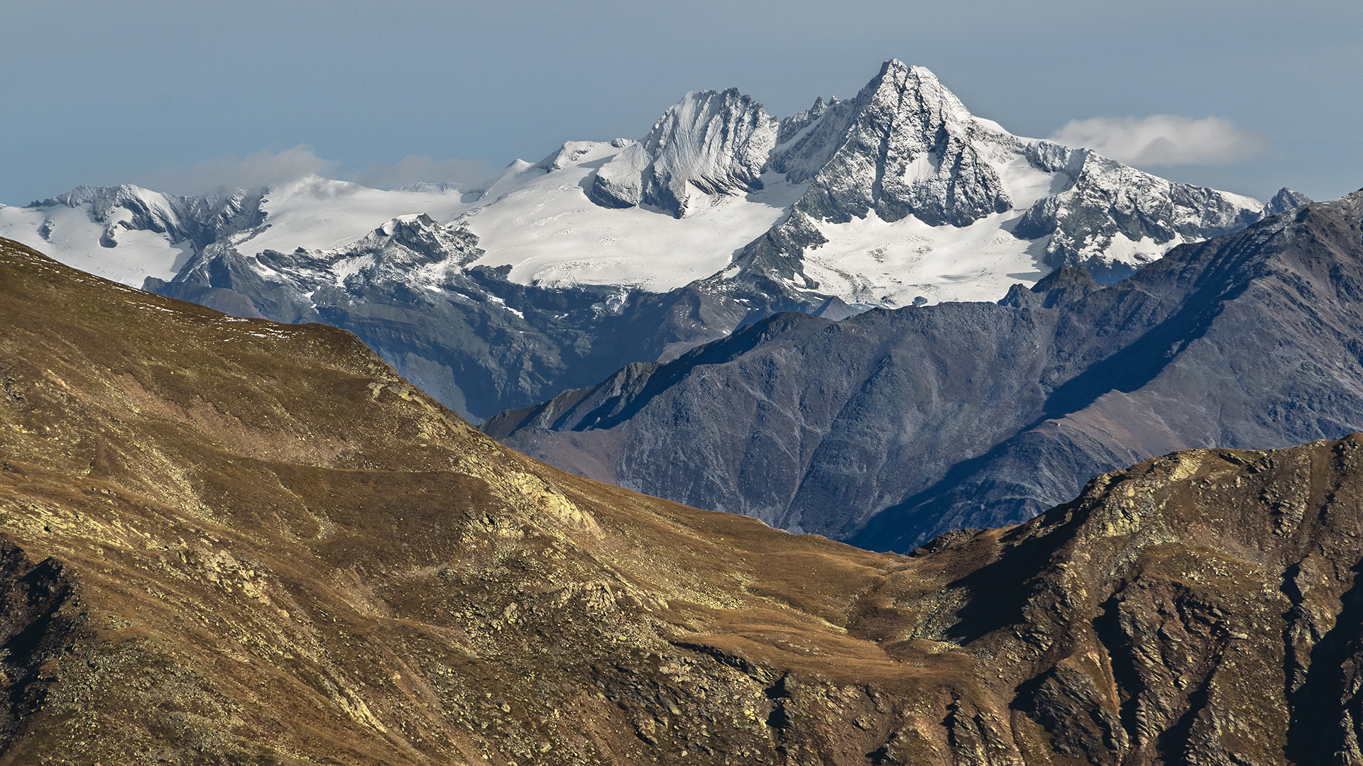 Großglockner (3.798m), Hohe Tauern, fotografiert von Ulrike Oettinger.