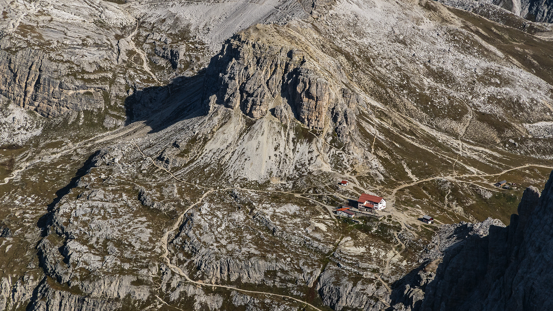 Dreizinnenhütte (Foto: Ulrike Oettinger).
