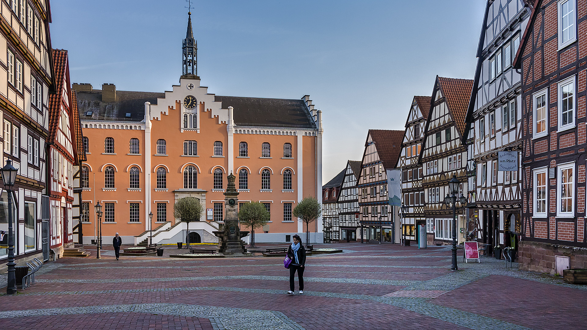 Hofgeismar, Rathaus am Marktplatz.