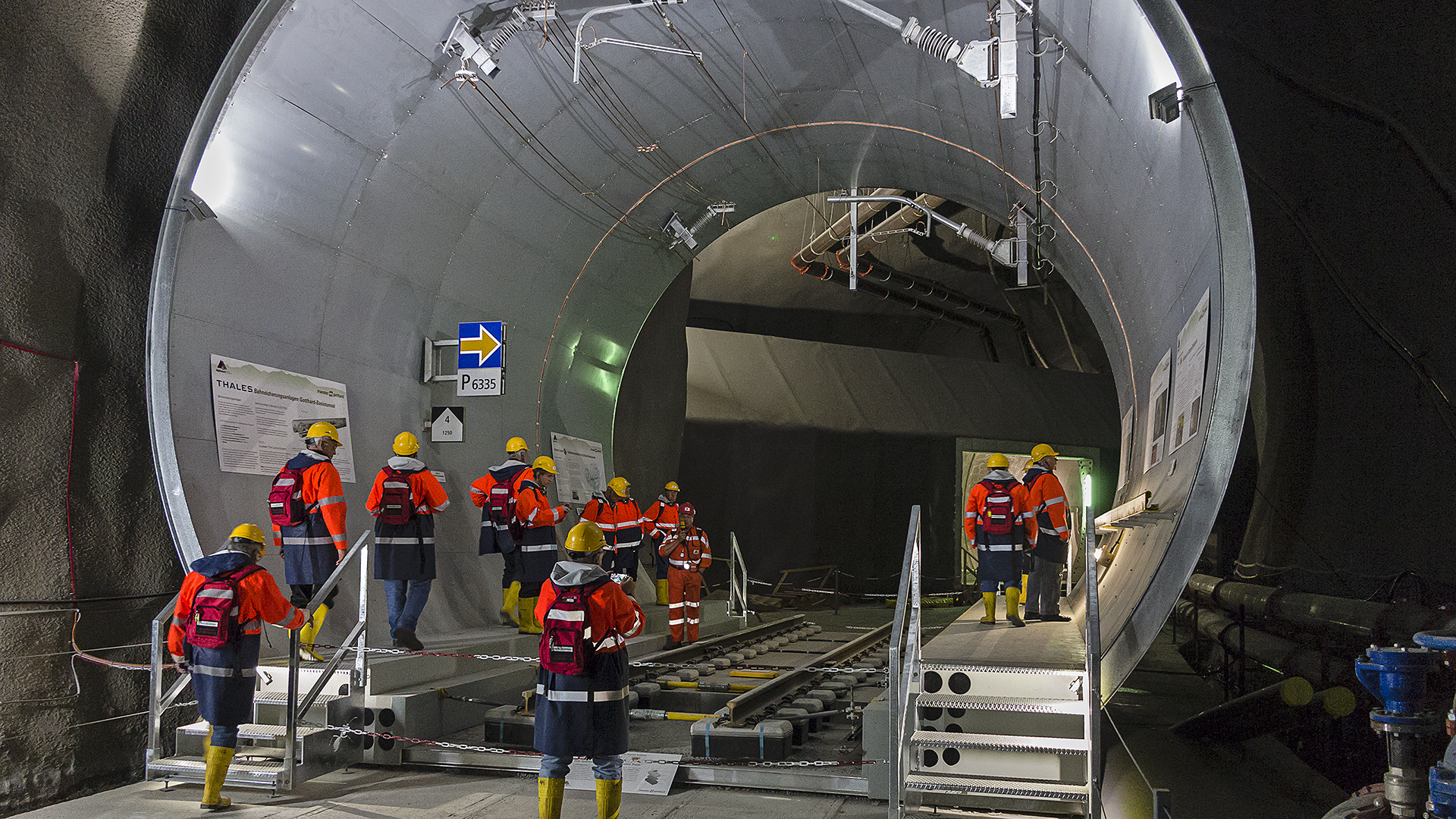 Gotthard-Basistunnel 2012