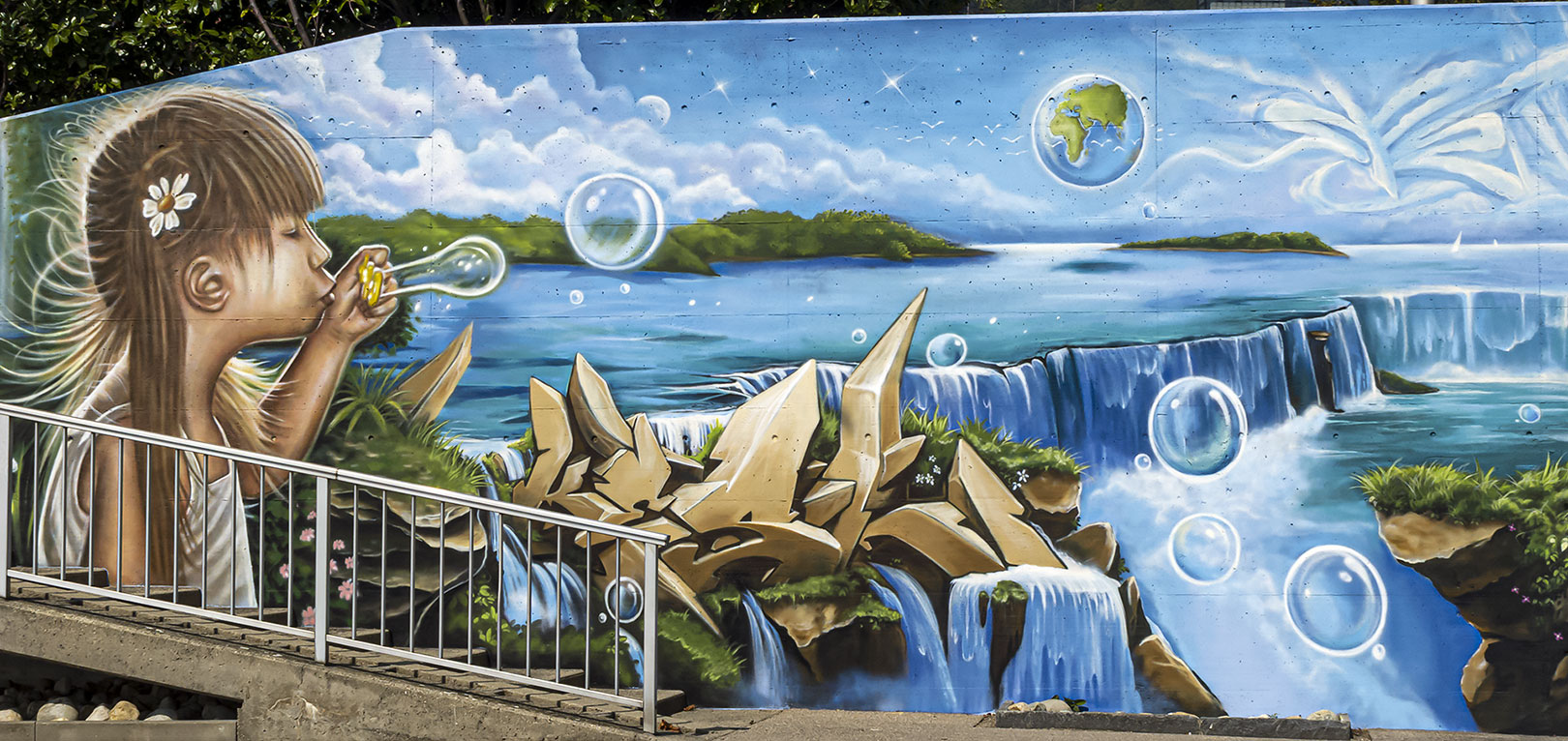 Eingang zu: Unser Paradies - der blaue Planet.