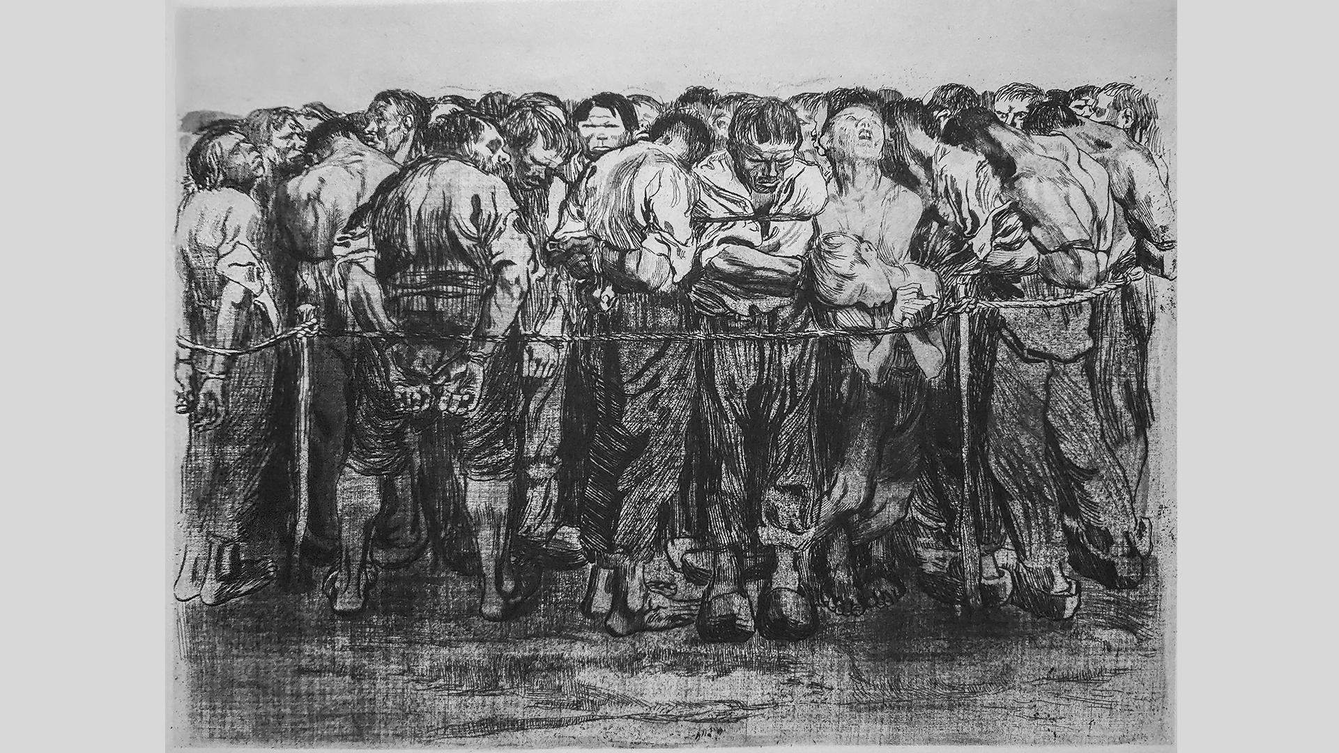 Die Gefangenen, 1908